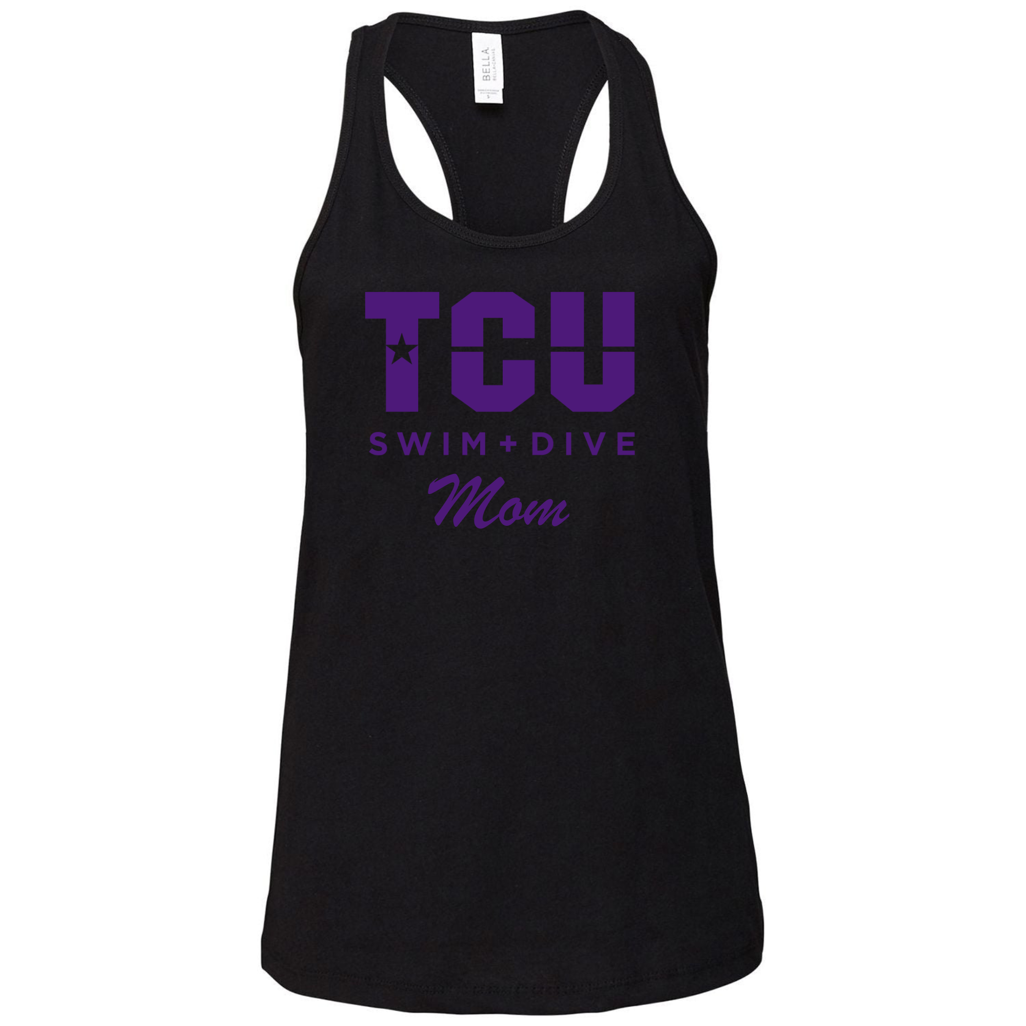 Ladies' Racerback Flowy Tank (Customized) - TCU Mom