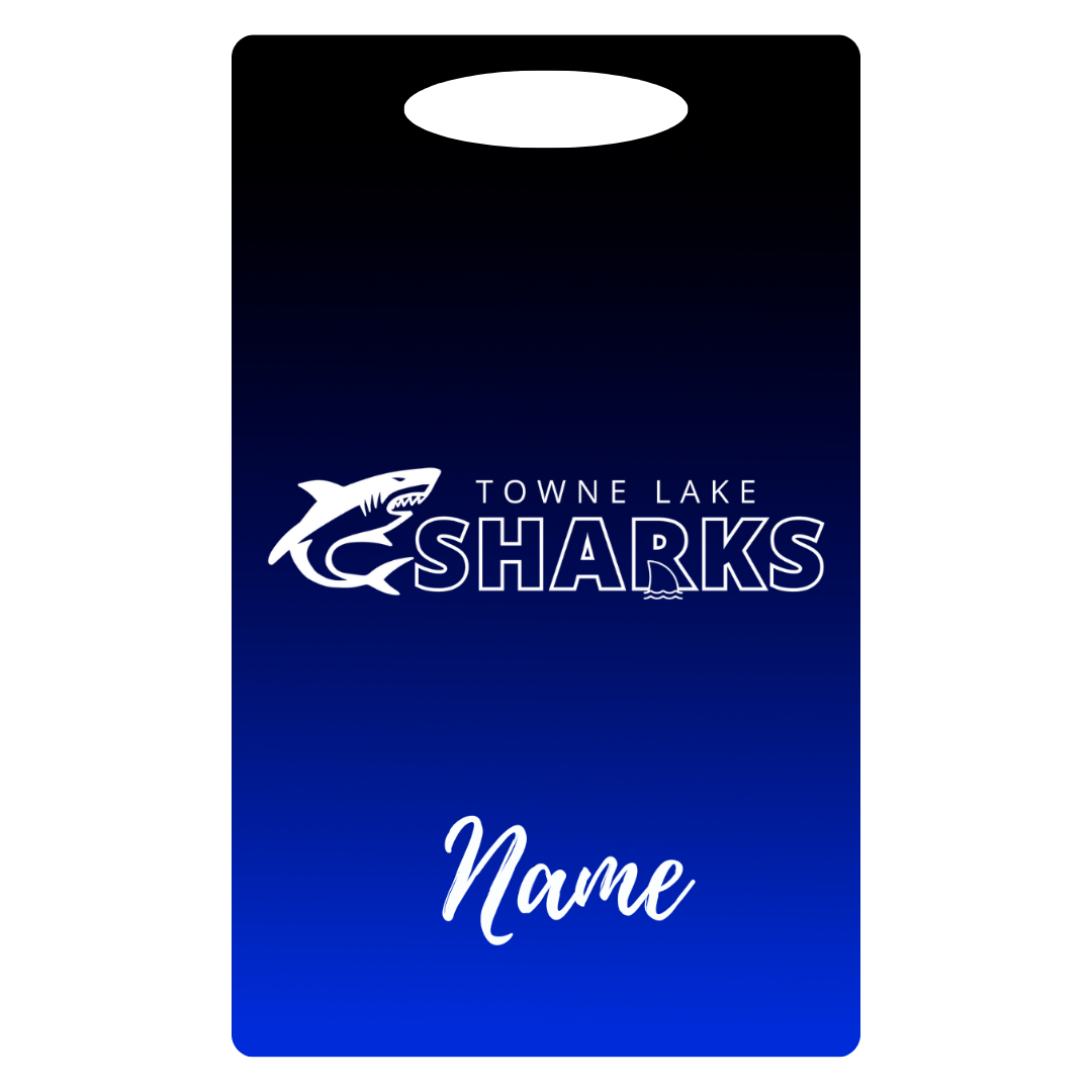 Aluminum Bag Tag (Customized) - Towne Lake Sharks