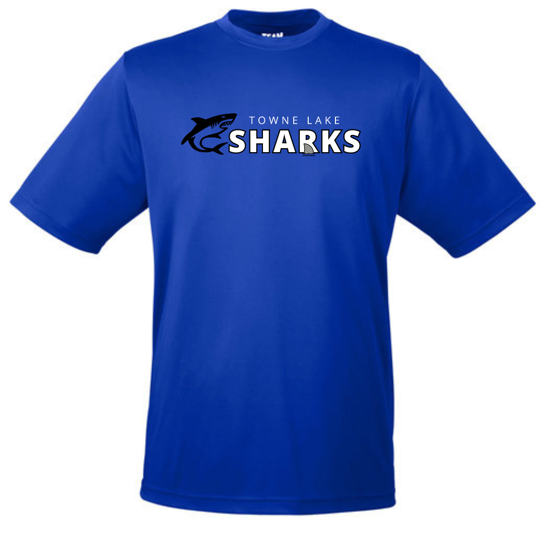 Performance T-Shirt (Customized) - Towne Lake Sharks
