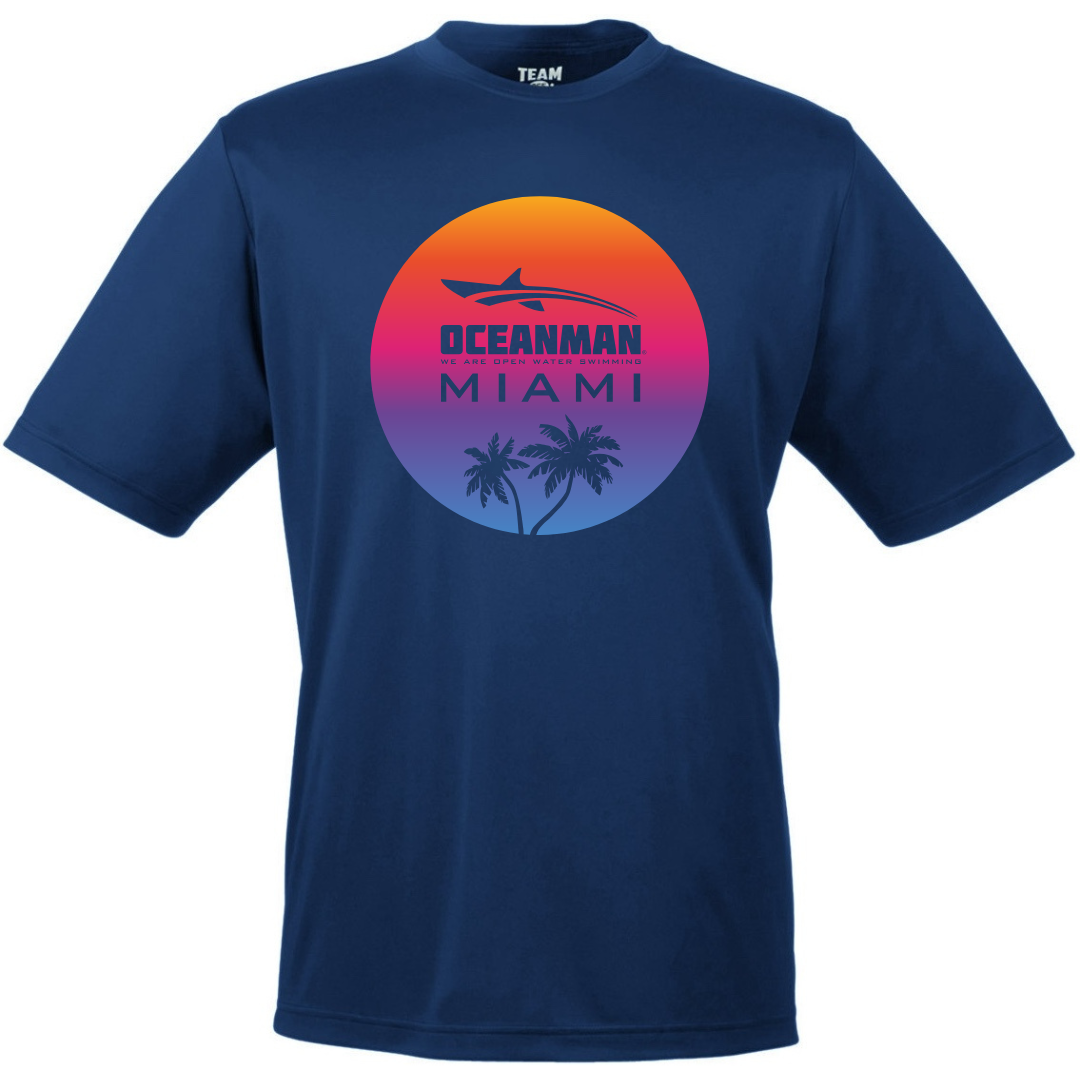 Performance T-Shirt Gradient logo (Customized) - Oceanman