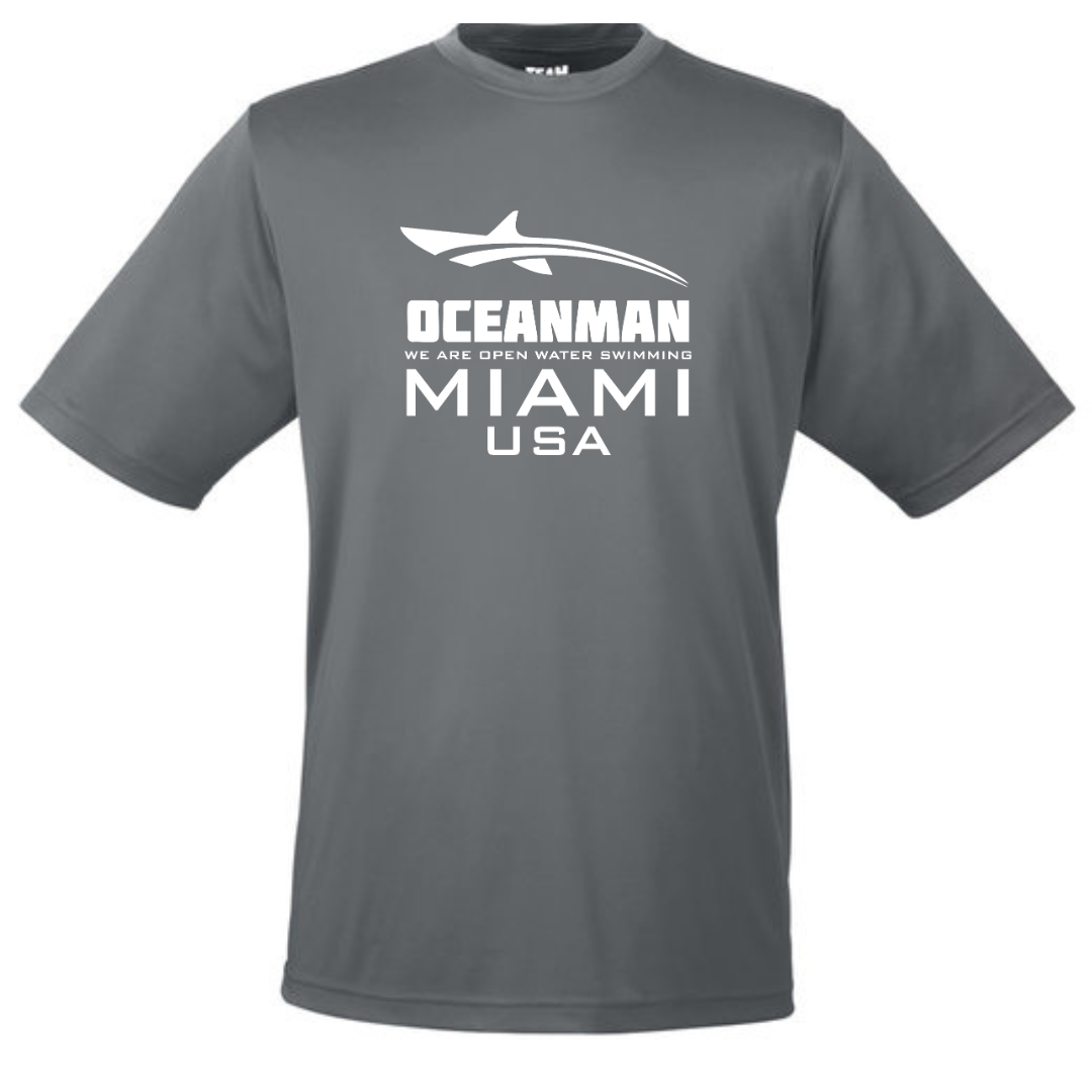 Performance T-Shirt text logo (Customized) - Oceanman
