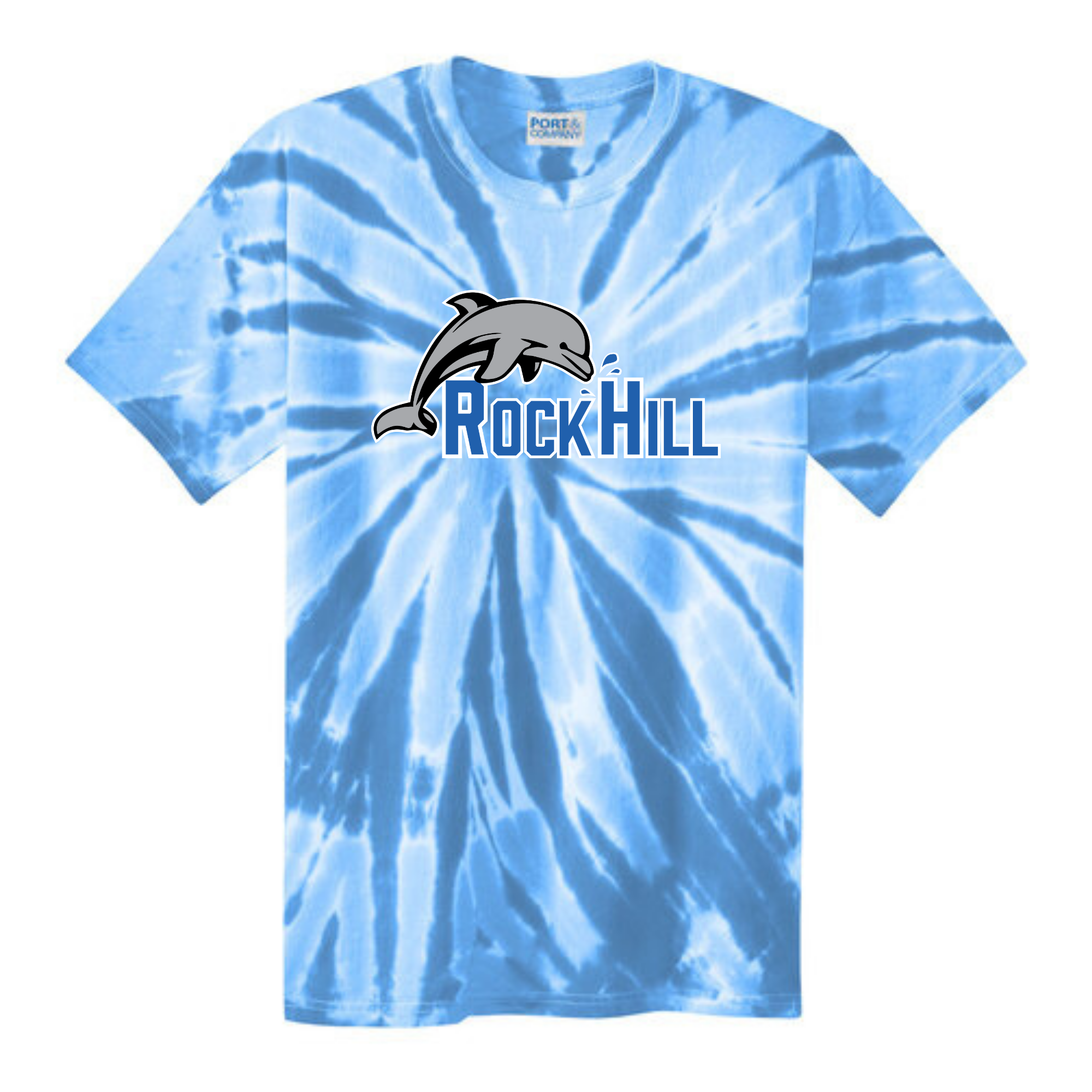 Tie Dye Short Sleeve T-Shirt (Customized) - Rock Hill