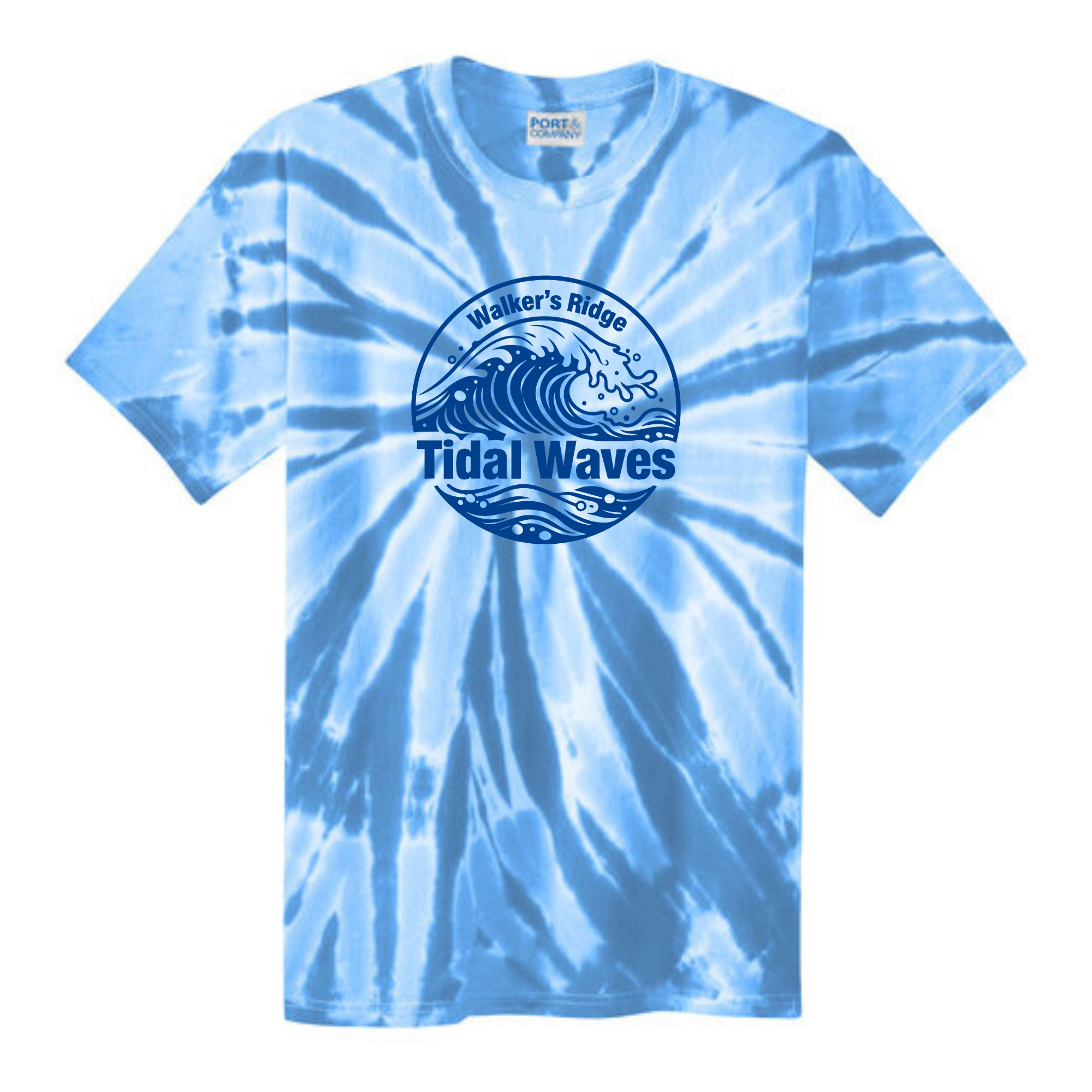 Tie Dye Short Sleeve T-Shirt (Customized) - Walkers Ridge