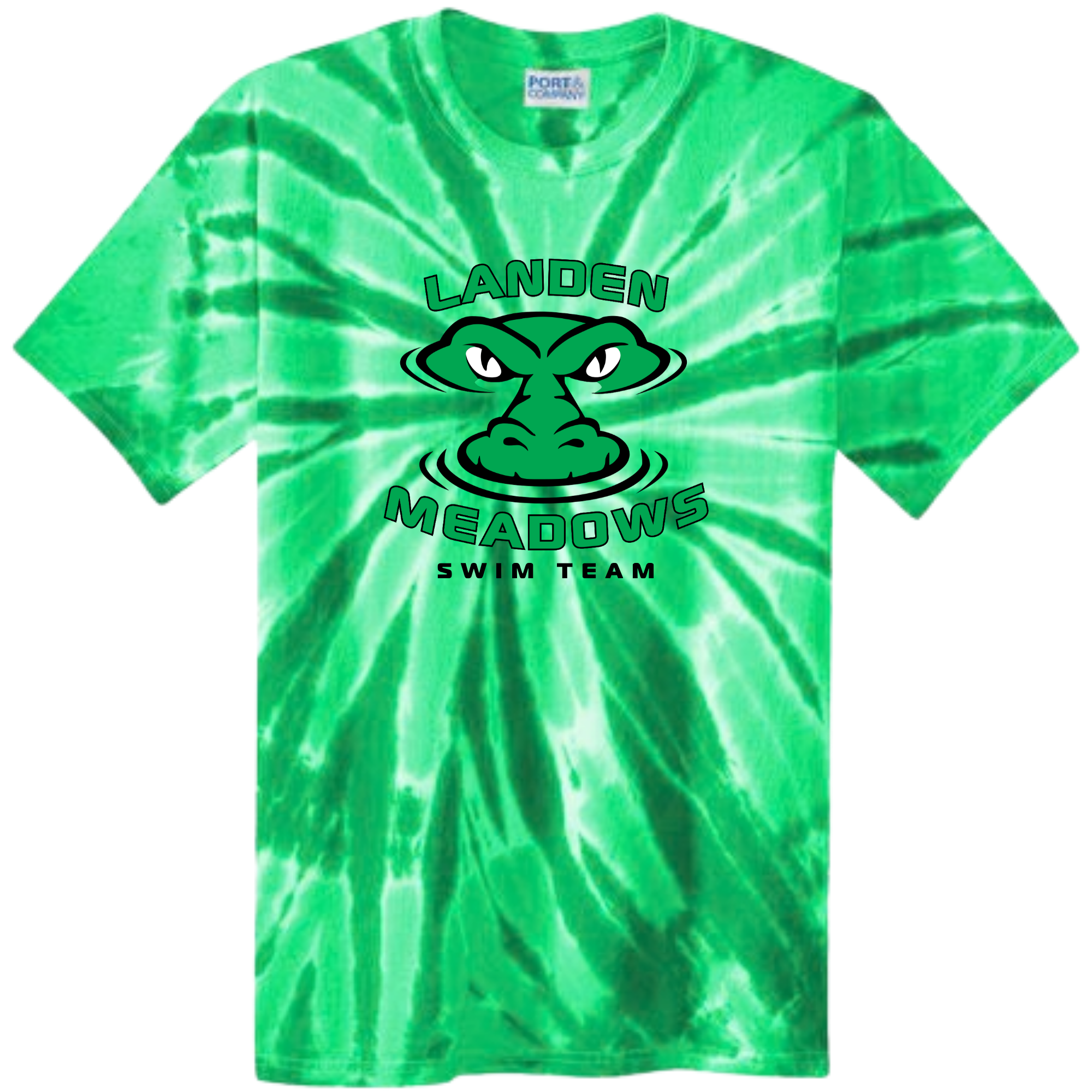 Tie Dye Short Sleeve T-Shirt (Customized) - Landen Meadows