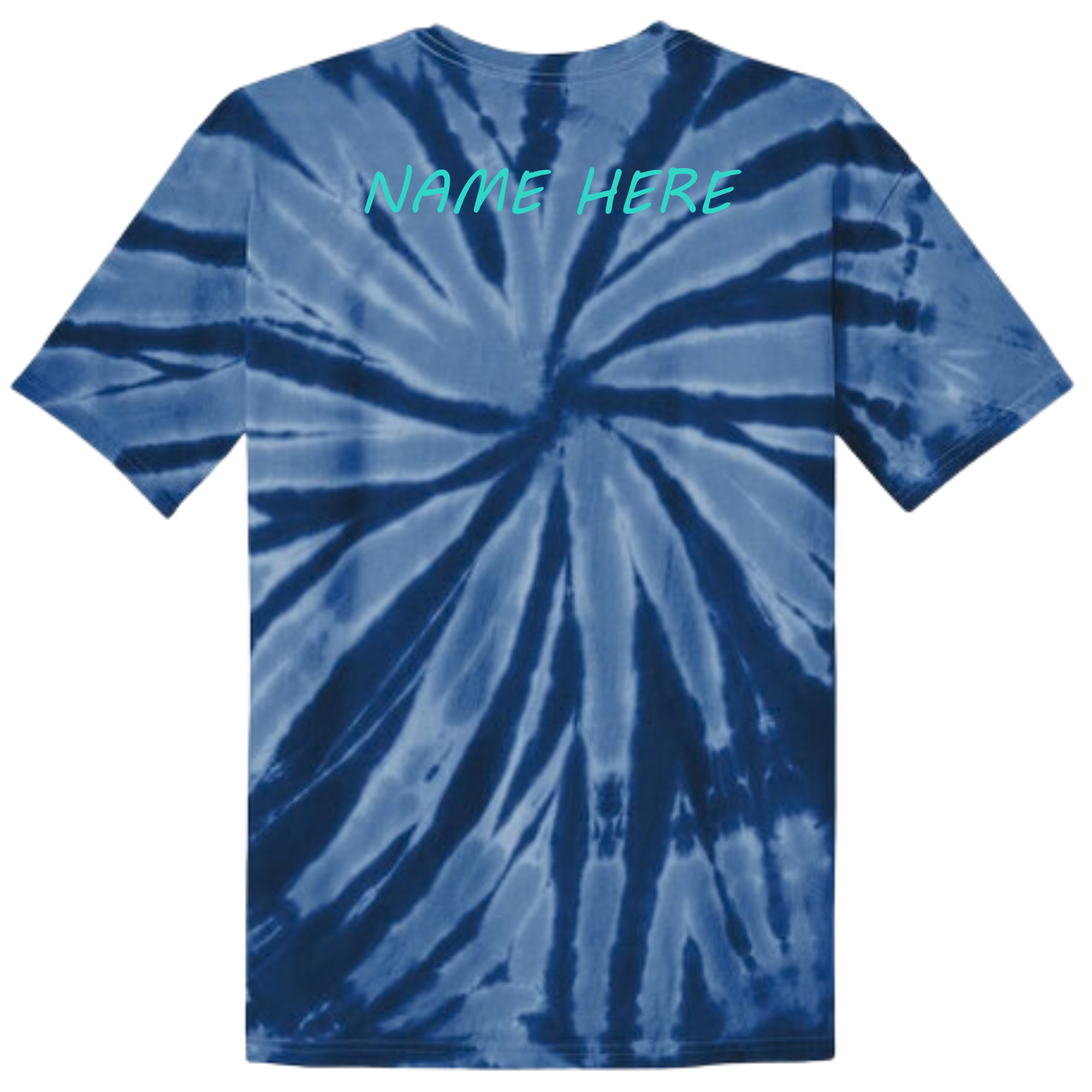 Tie Dye Short Sleeve T-Shirt (Customized) - Mt Isle Harbor