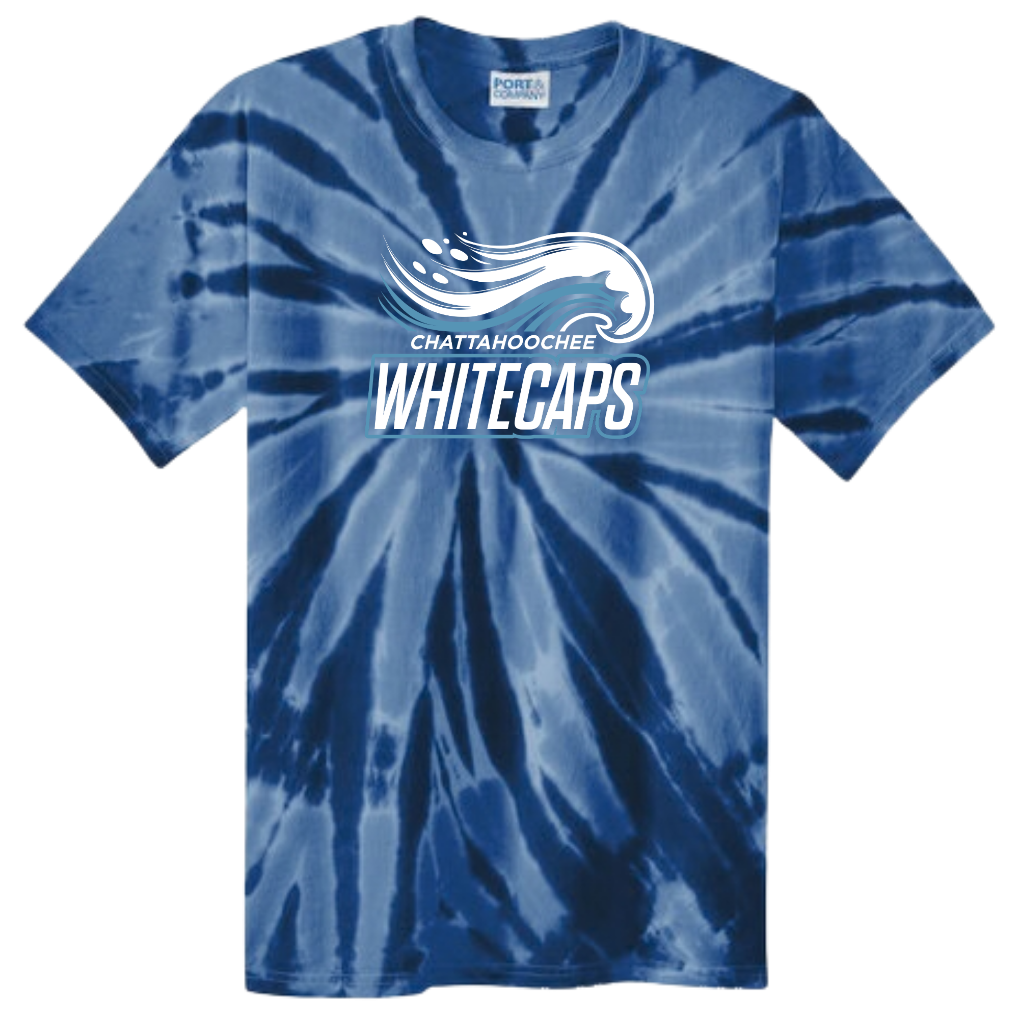 Tie Dye Short Sleeve T-Shirt (Customized) - Chattahoochee Run