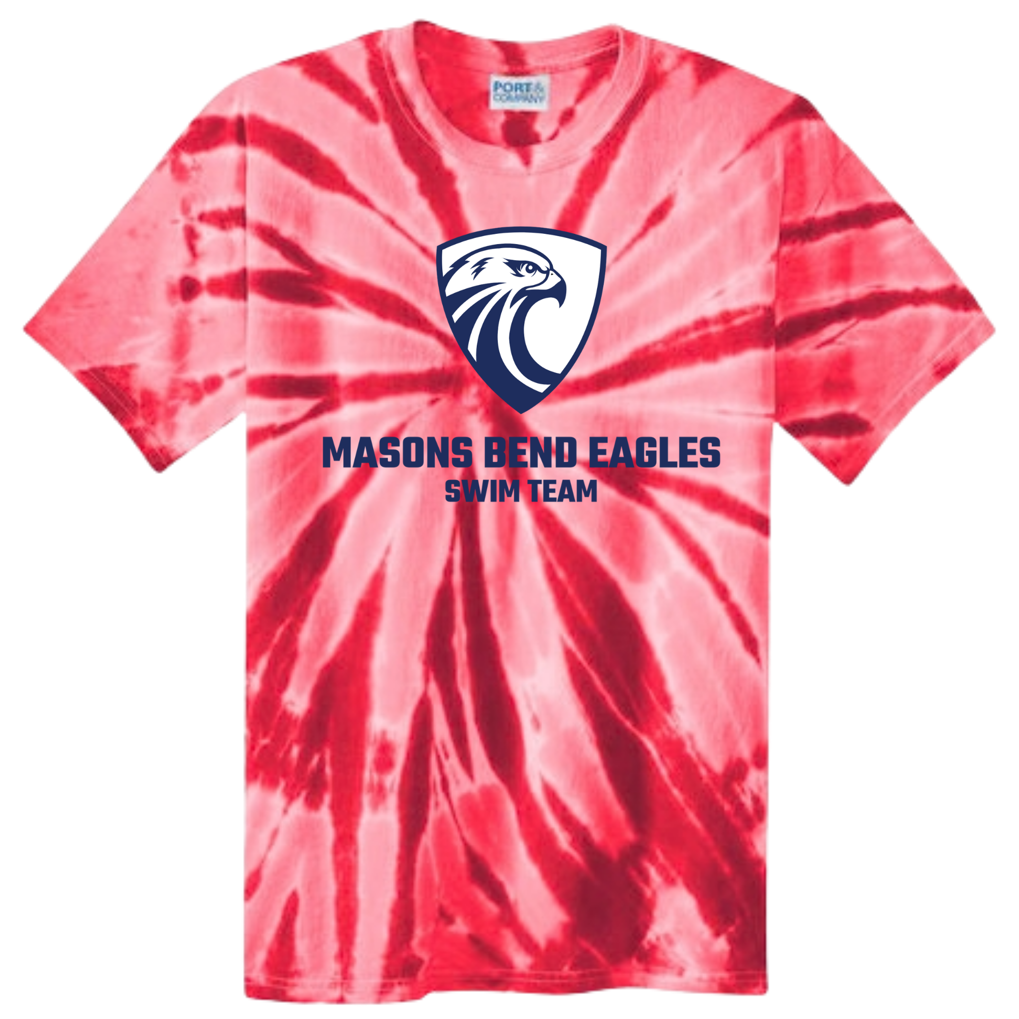 Tie Dye Short Sleeve T-Shirt (Customized) - Masons Bend