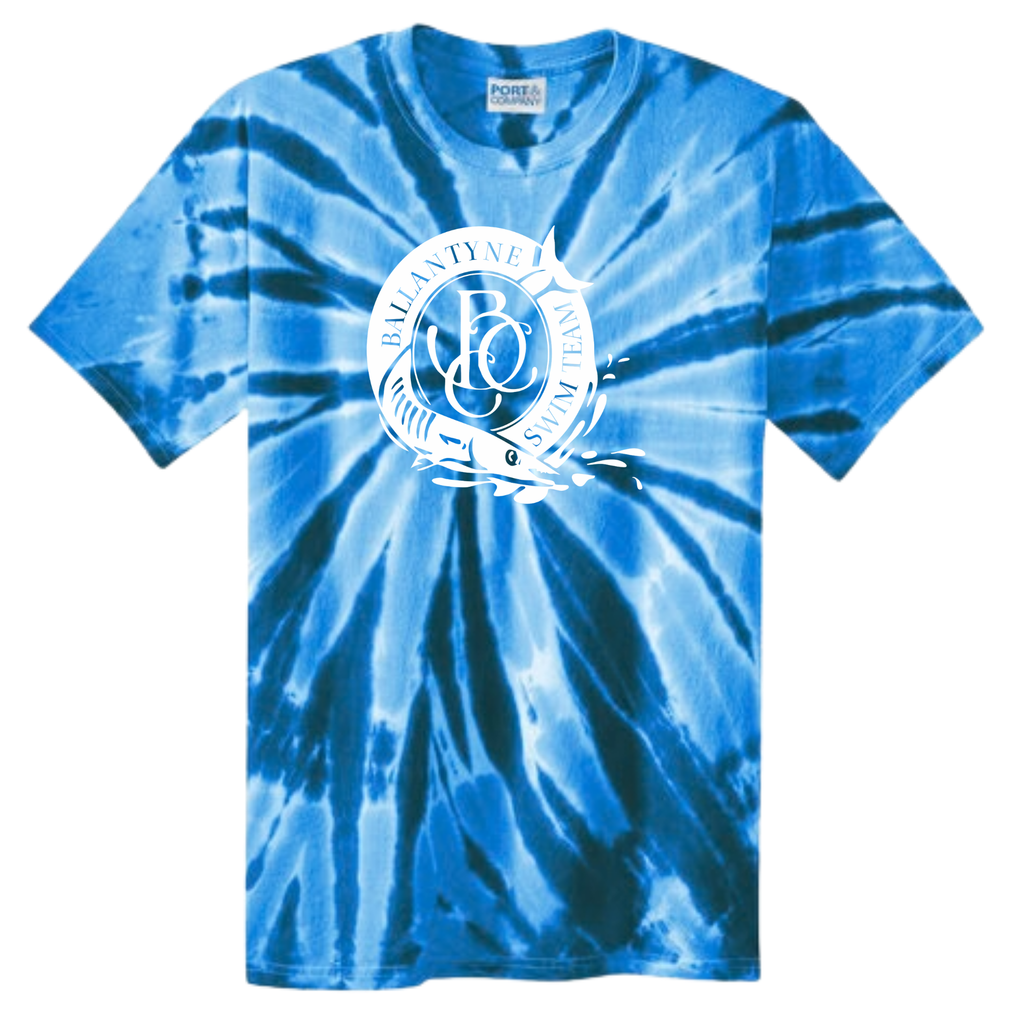 Tie Dye Short Sleeve T-Shirt (Customized) - Ballantyne Country Club