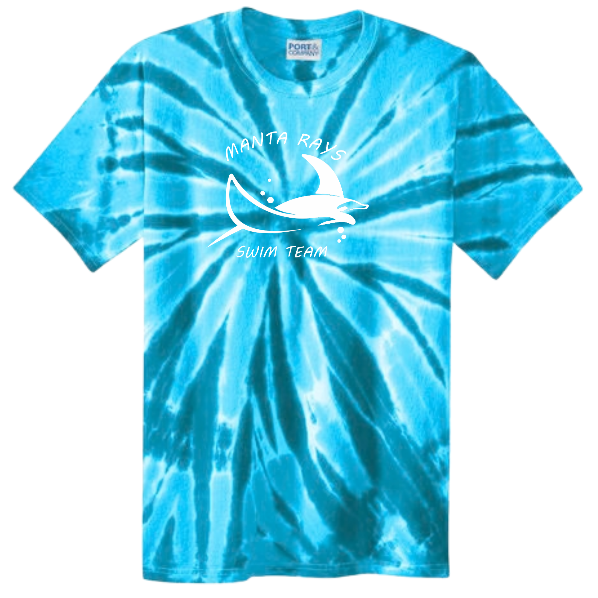 Tie Dye Short Sleeve T-Shirt (Customized) - Mt Isle Harbor