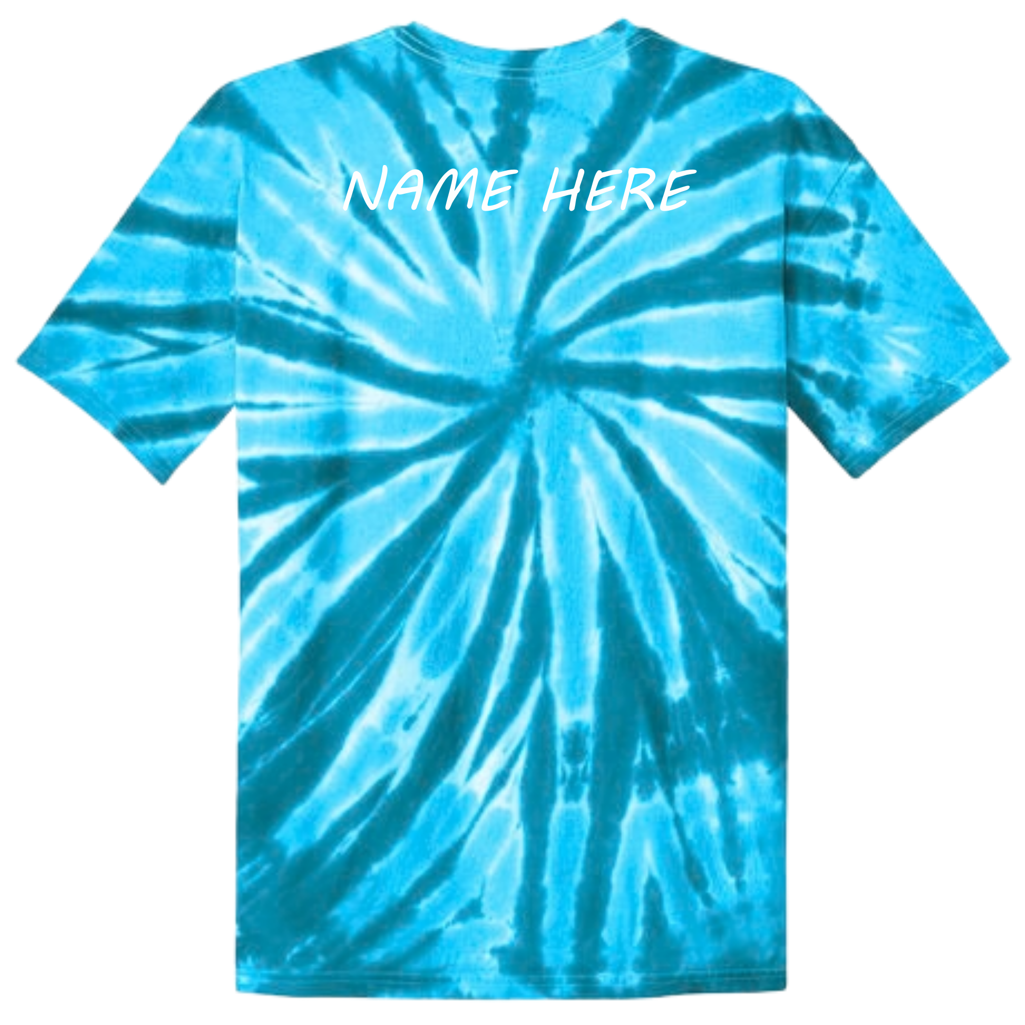 Tie Dye Short Sleeve T-Shirt (Customized) - Mt Isle Harbor