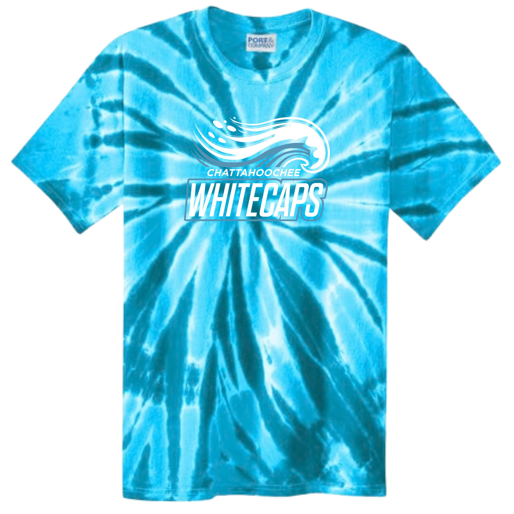 Tie Dye Short Sleeve T-Shirt (Customized) - Chattahoochee Run