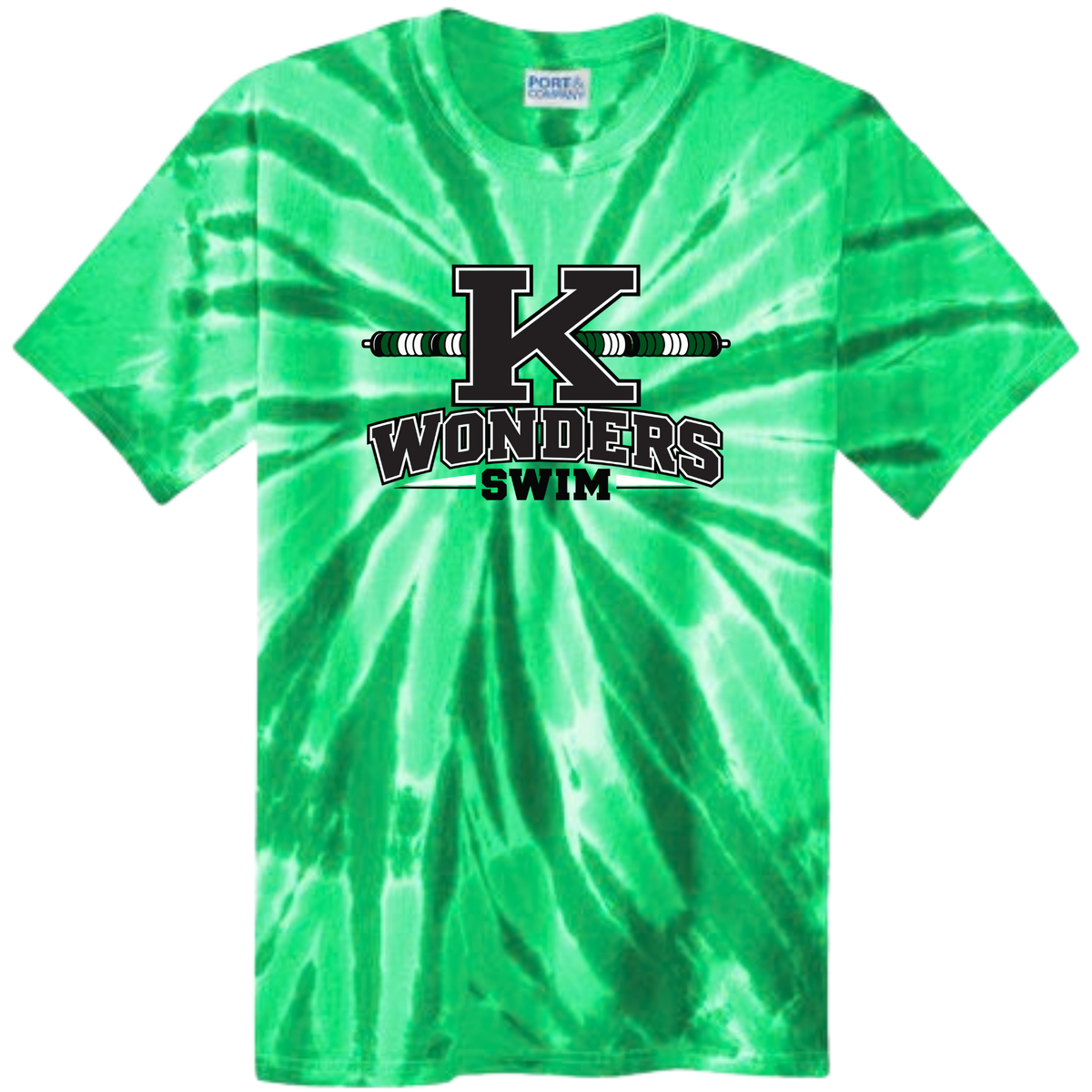 Tie Dye Short Sleeve T-Shirt (Customized) - A.L. Brown HS