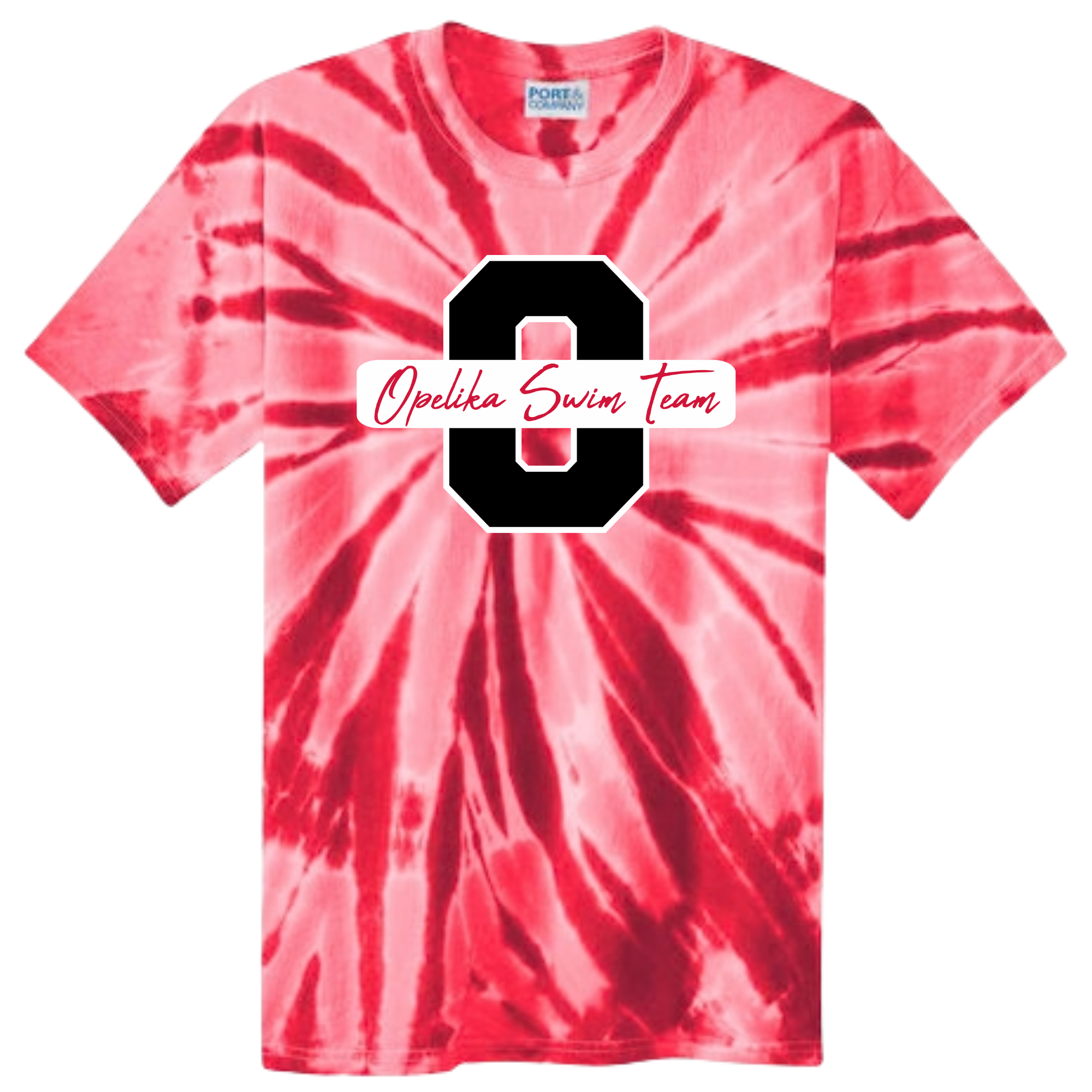 Tie Dye Short Sleeve T-Shirt (Customized) - Opelika
