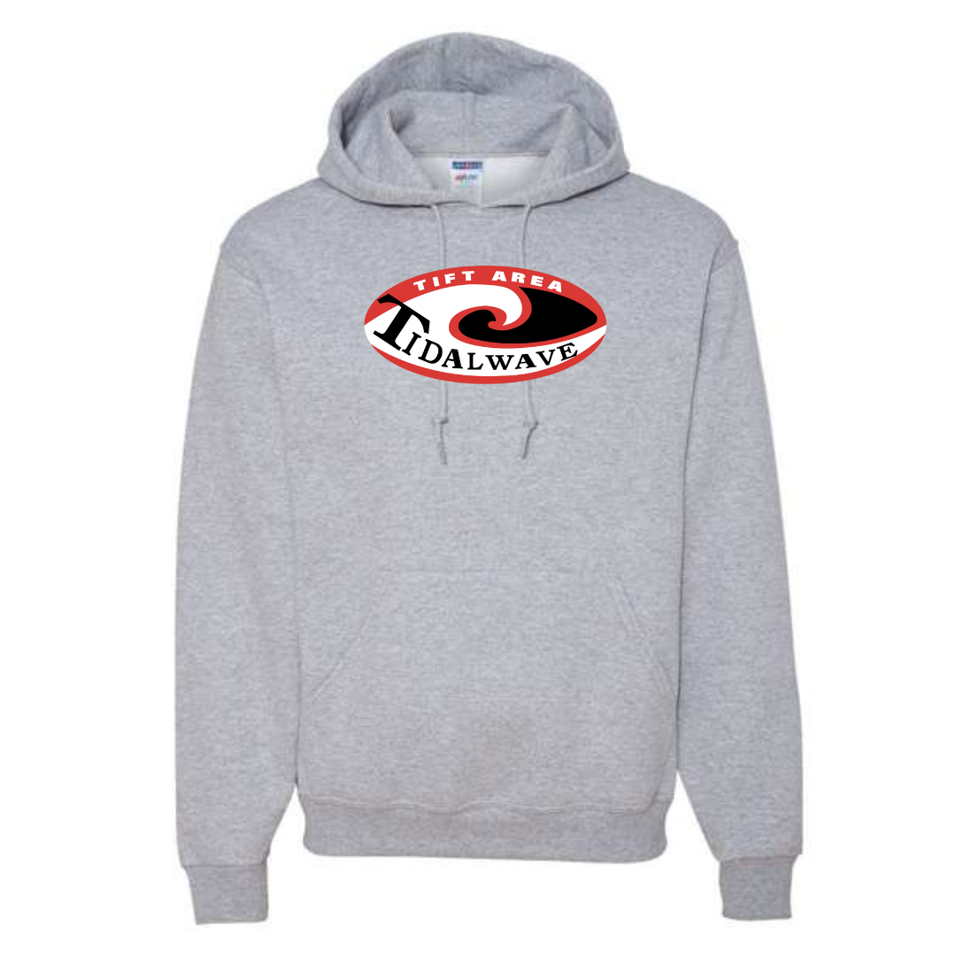 Medium Weight Unisex Hooded Sweatshirt (Customized) - Tiftarea Tidal Waves