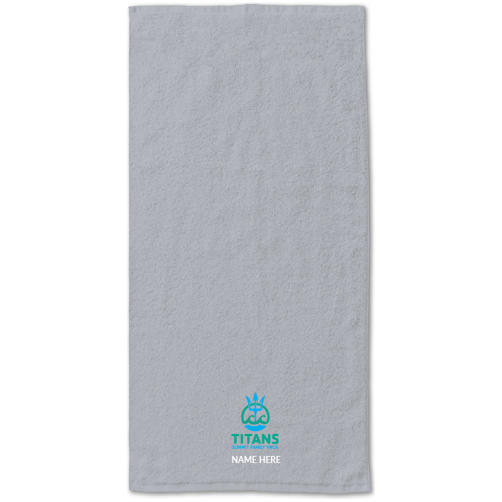 34" x 70" Velour Towel (Customized) - Summit