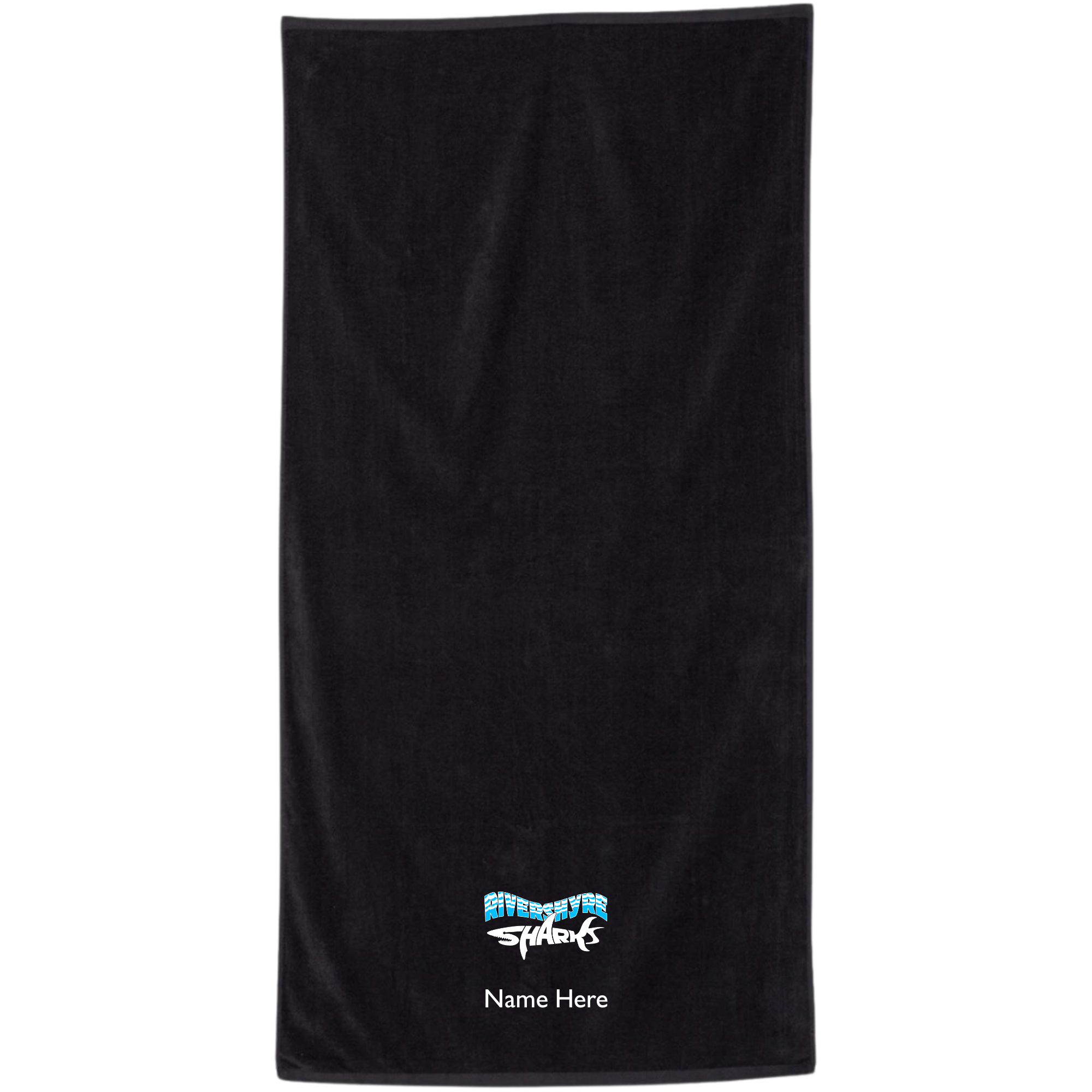 34" x 70" Velour Towel (Embroidered) - Rivershyre