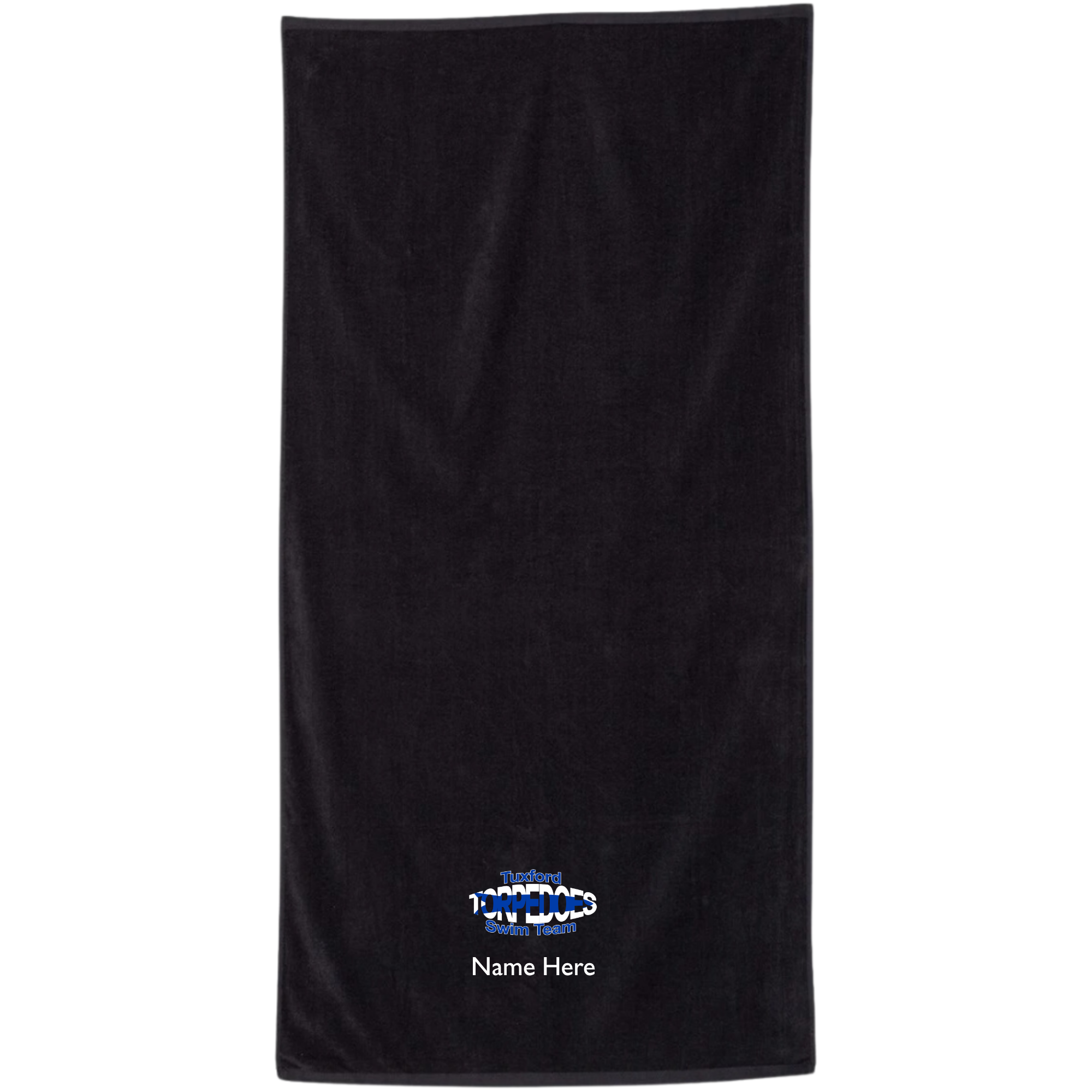 34" x 70" Velour Towel (Embroidered) - Tuxford