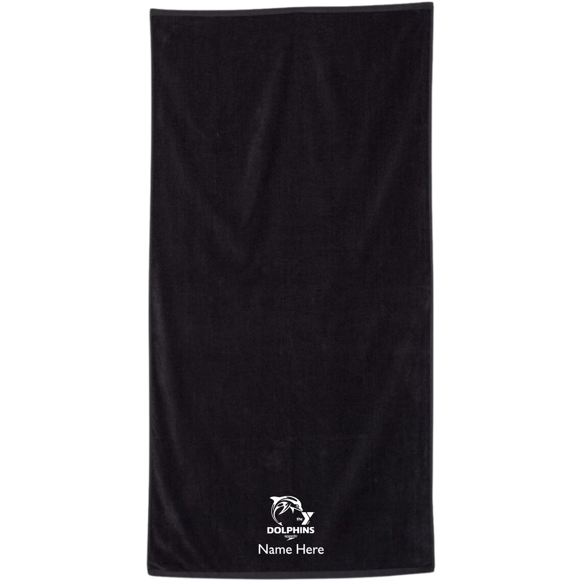 34" x 70" Velour Towel (Embroidered) - Sugarloaf Y