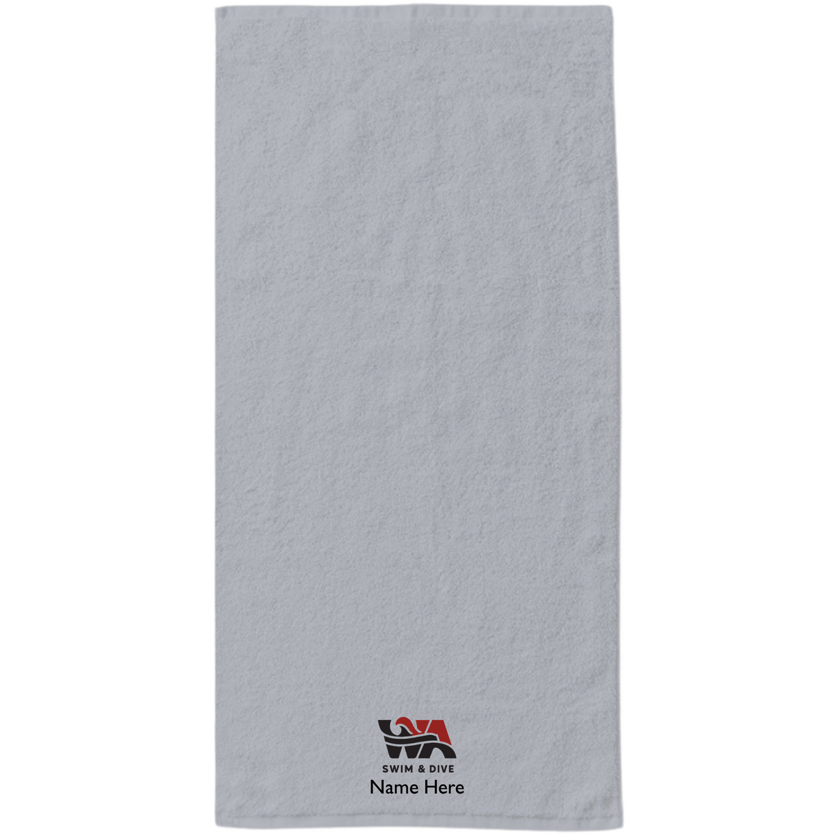 34" x 70" Velour Towel (Customized) - Woodward Academy