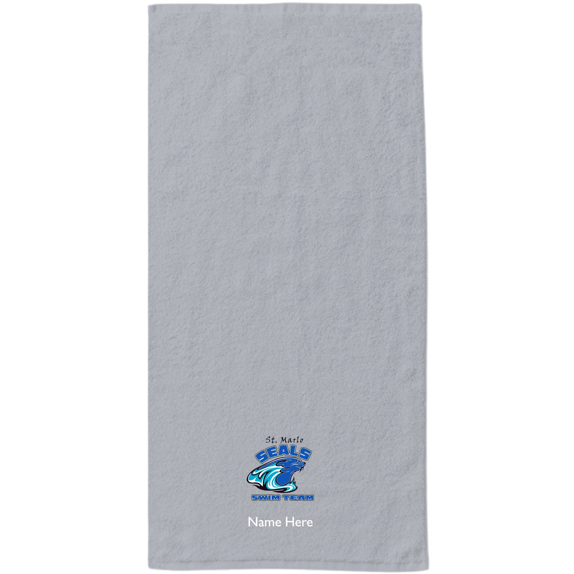 34" x 70" Velour Towel (Embroidered) - St Marlo