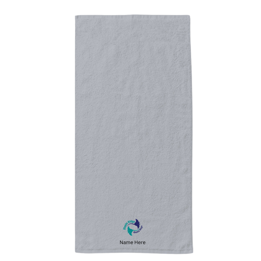 34" x 70" Velour Towel - Maple Ridge