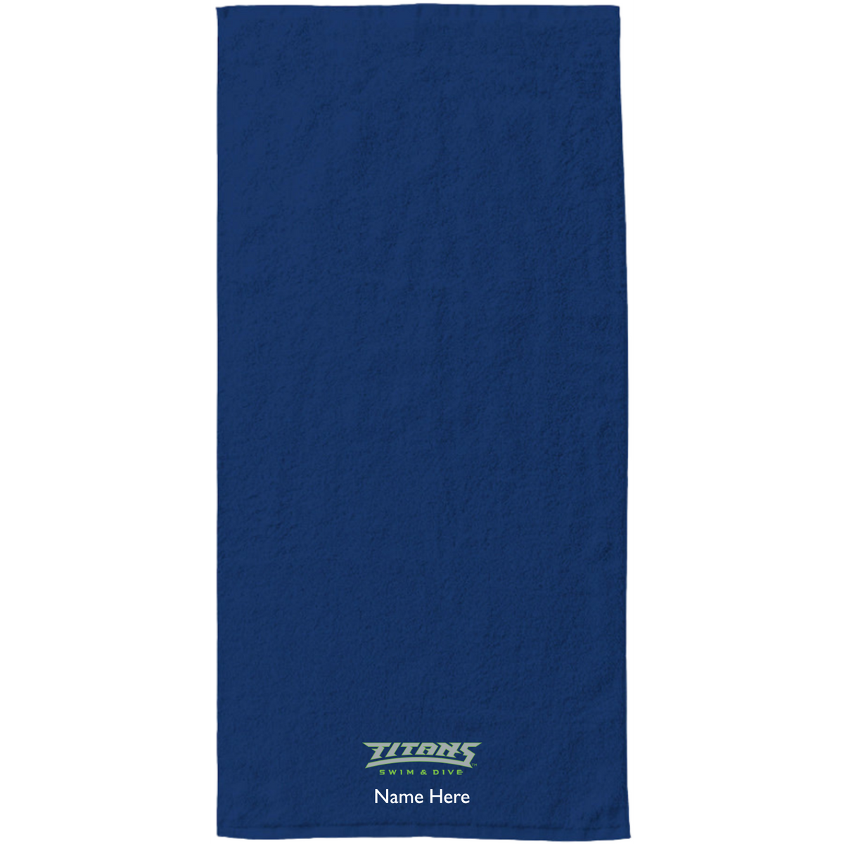 34" x 70" Velour Towel (Embroidered) - Discovery High School