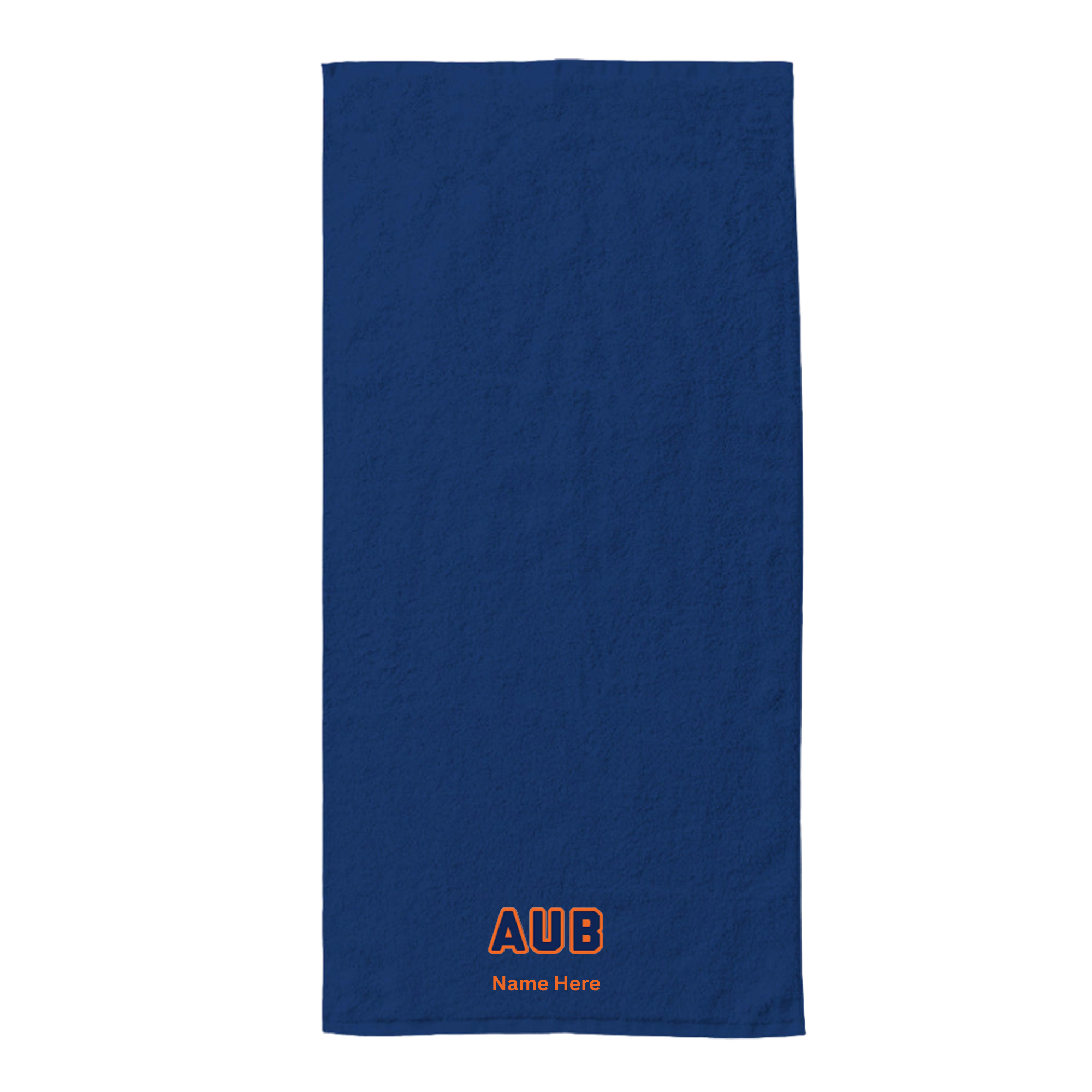34" x 70" Velour Towel (Customized) - Auburn Aquatics
