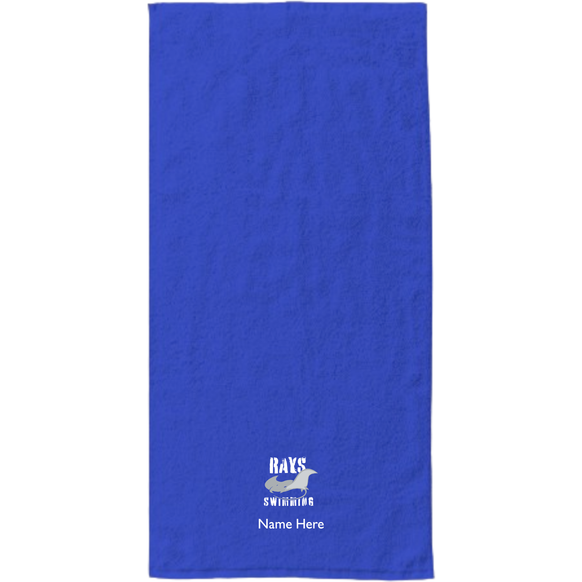 34" x 70" Velour Towel (Embroidered) - Rivergreen Rays