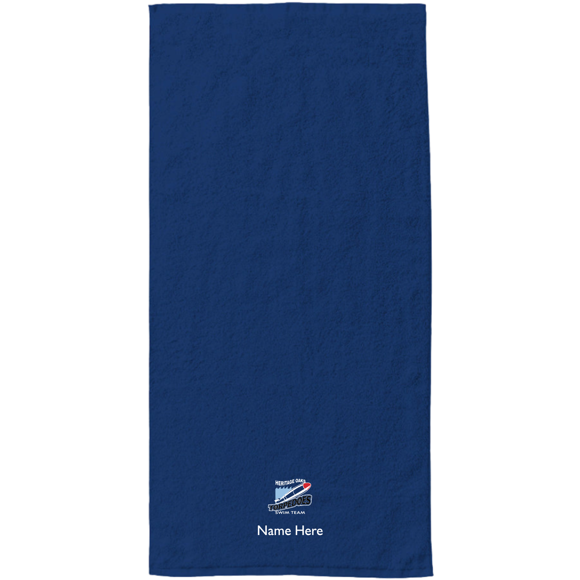 34" x 70" Velour Towel (Embroidered) - Heritage Oaks