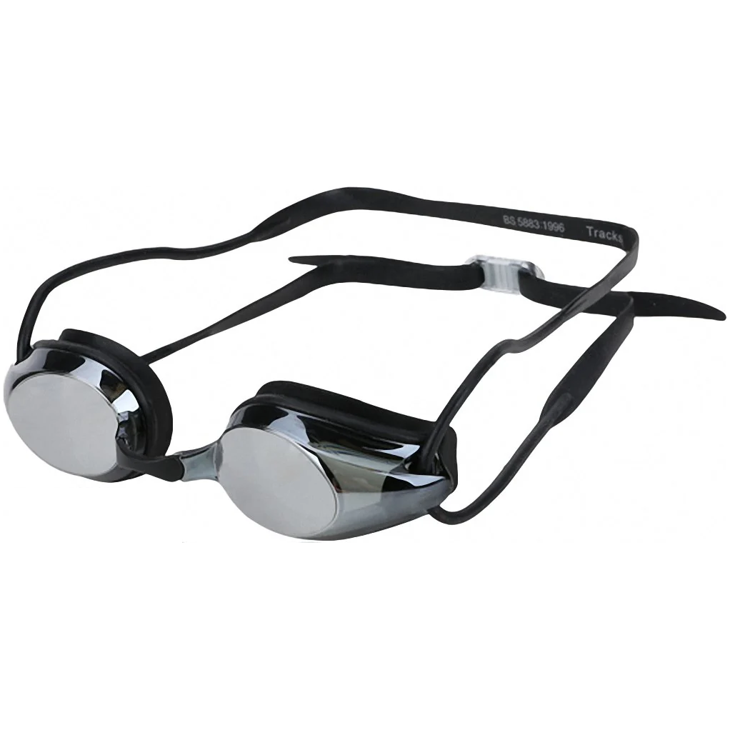 Arena Tracks Mirror Goggles Black Smoke Silver