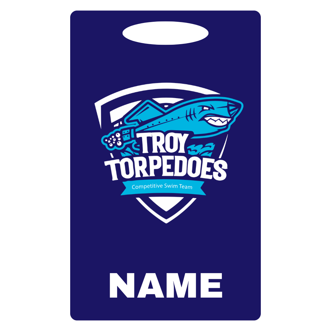 Aluminum Bag Tag (Customized) - Troy Torpedoes