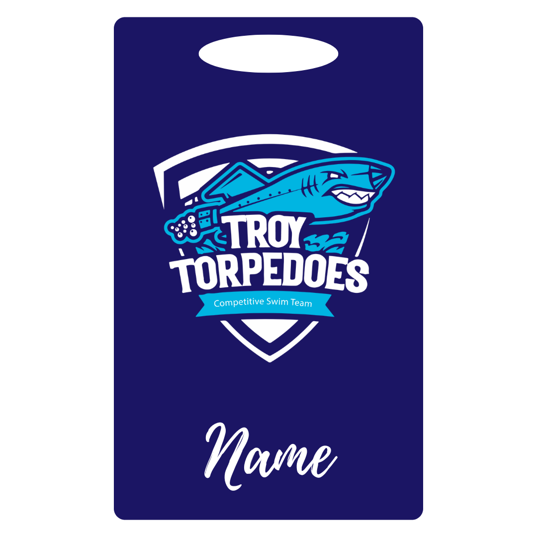 Aluminum Bag Tag (Customized) - Troy Torpedoes