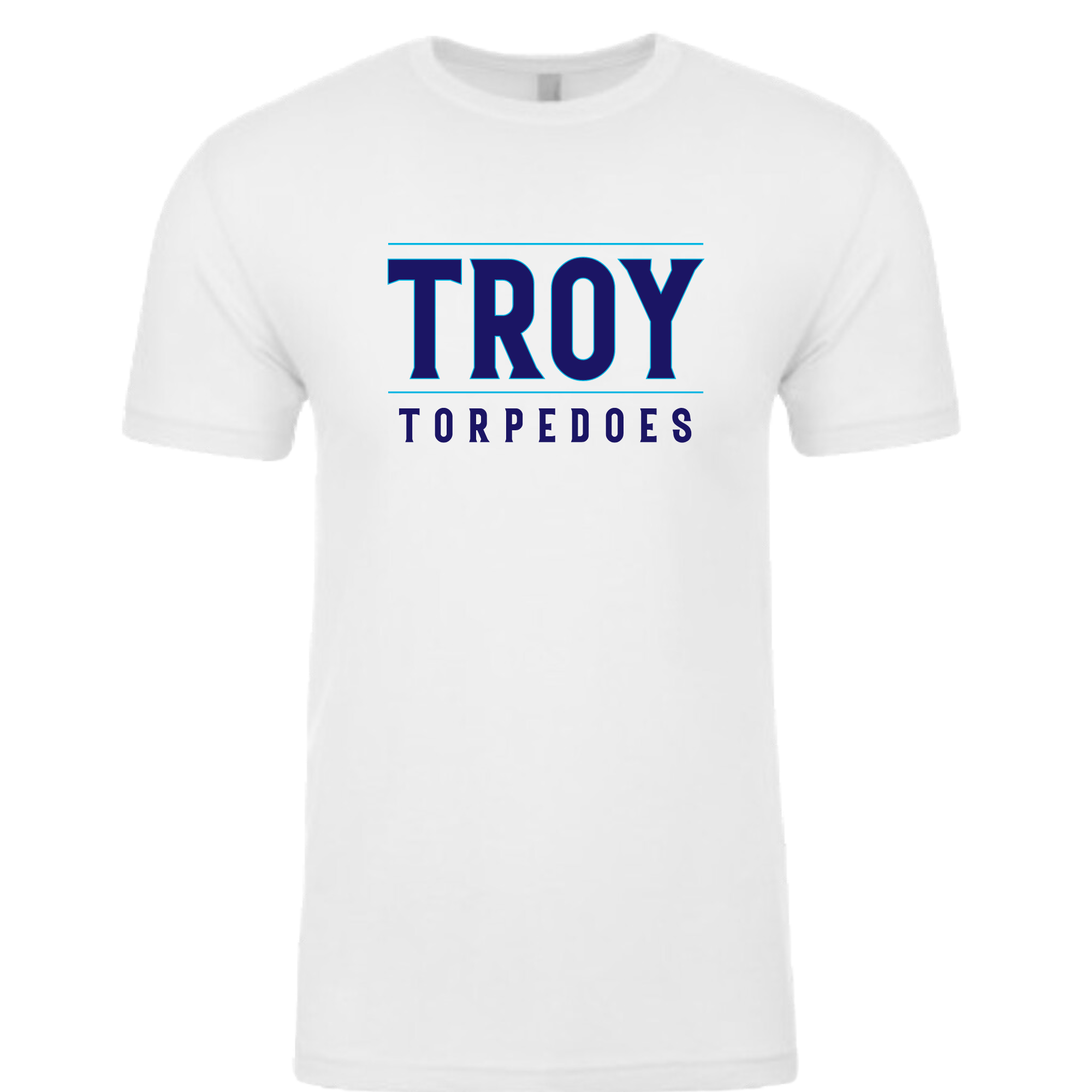 Short Sleeve T-Shirt Text Logo (Customized) - Troy Torpedeos