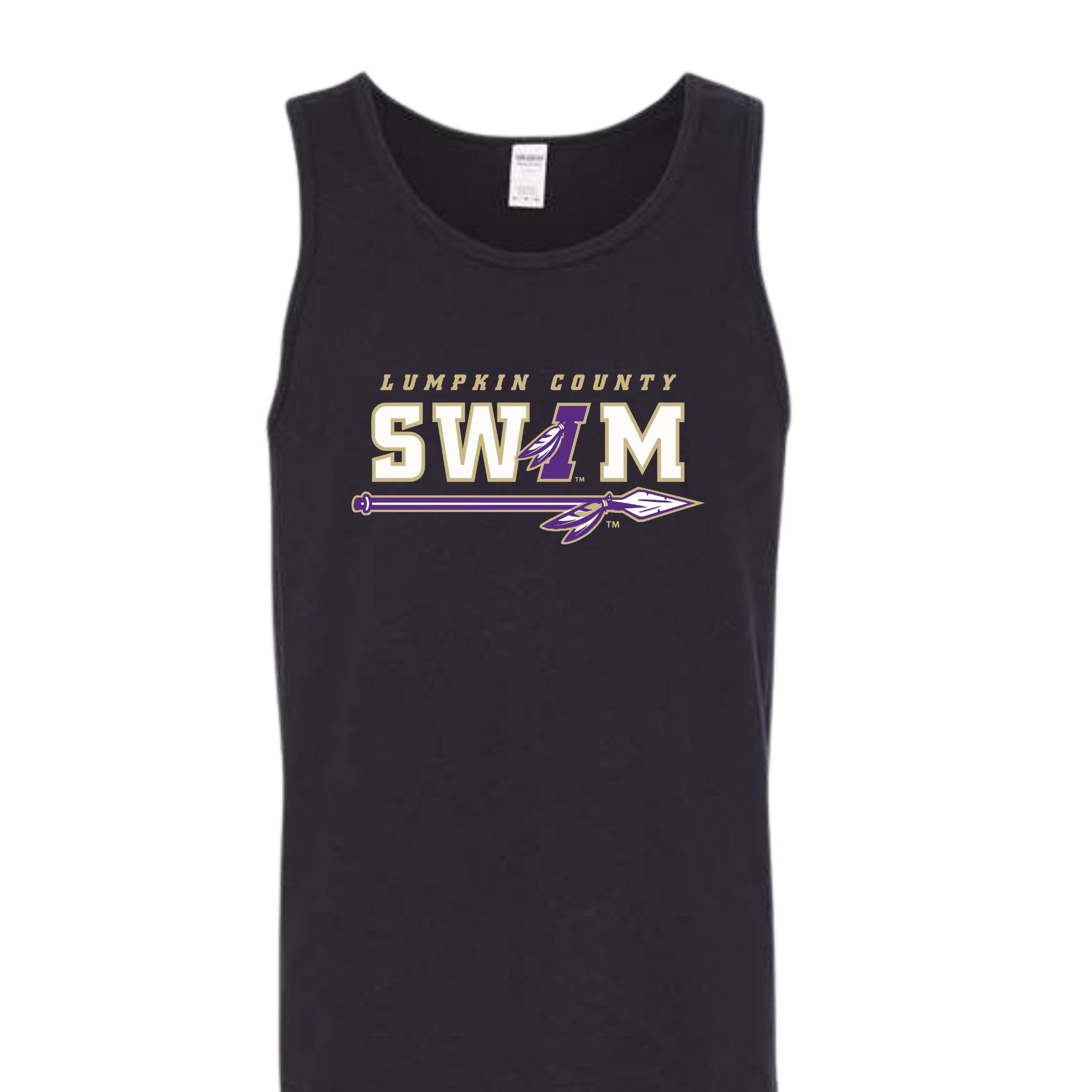 Unisex Tank (Customized) - Lumpkin County Swim Team
