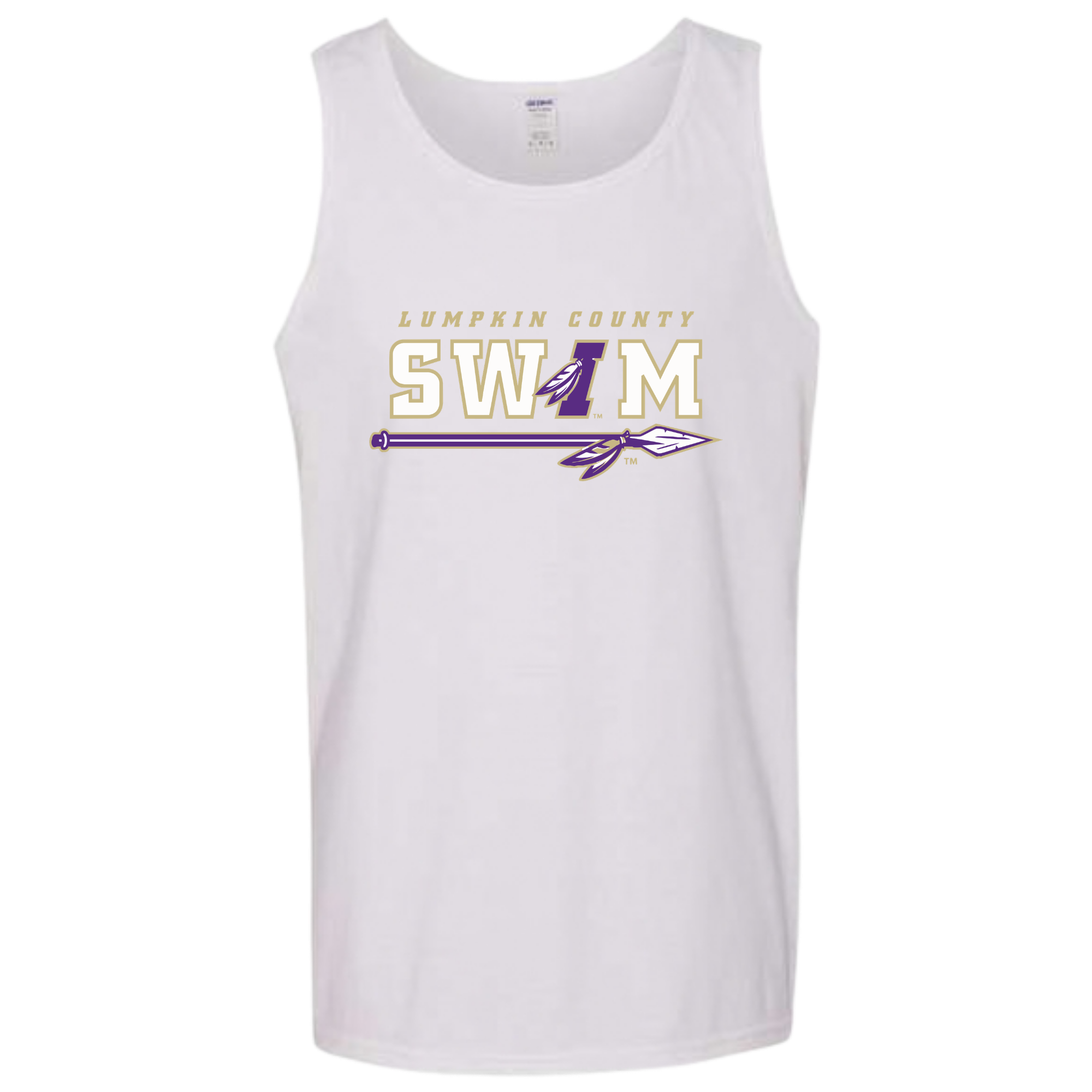 Unisex Tank (Customized) - Lumpkin County Swim Team