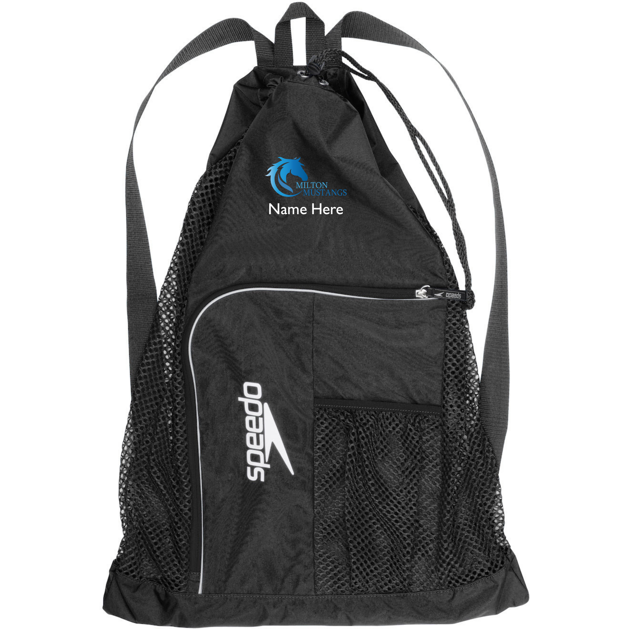 Speedo Deluxe Ventilator Backpack (Heat Press) - Milton Mustangs