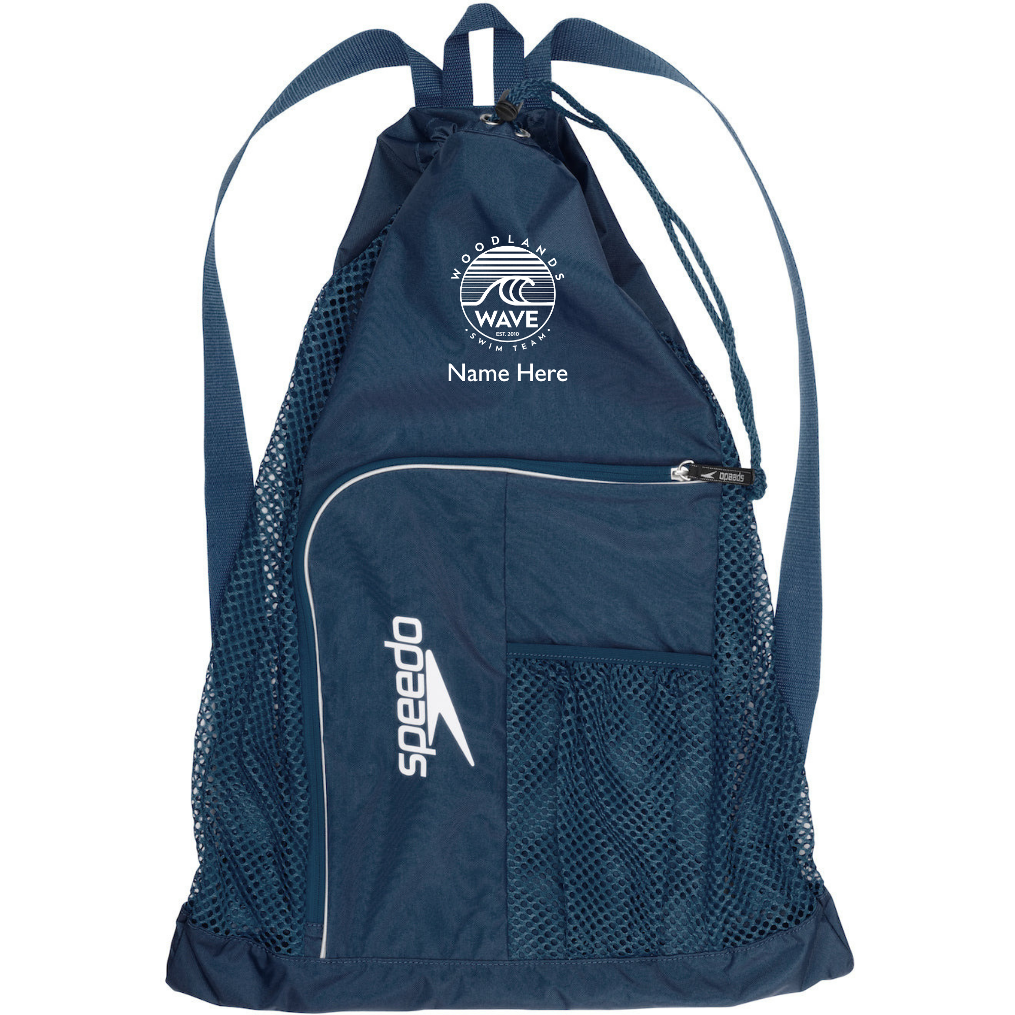 Speedo Deluxe Ventilator Backpack (Embroidered) - Woodlands Wave