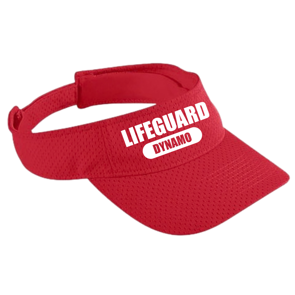 Athletic Mesh Visor (Customized) - Dynamo Pool Management