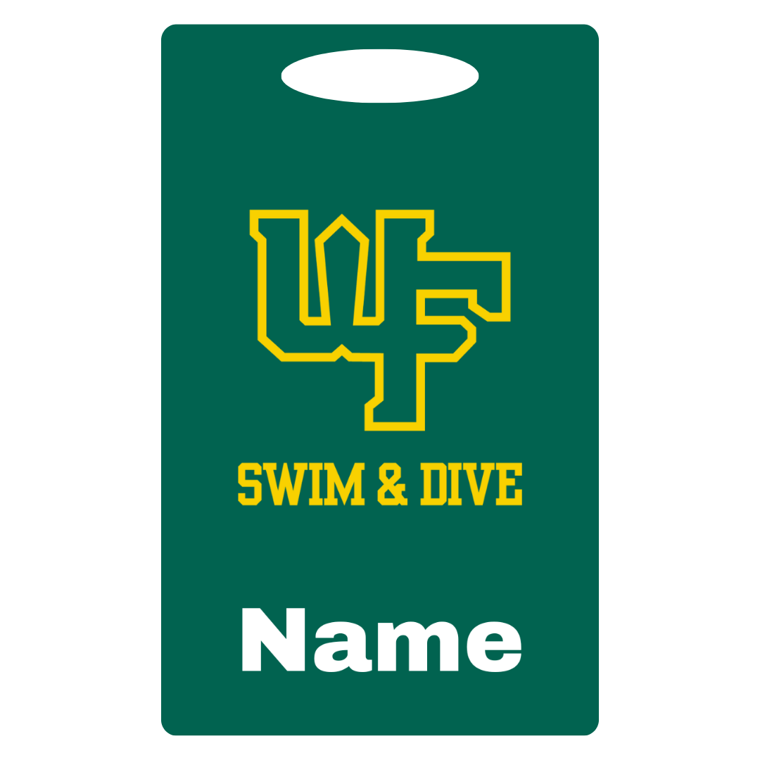 Aluminum Bag Tag (Customized) - West Forsyth (NC)