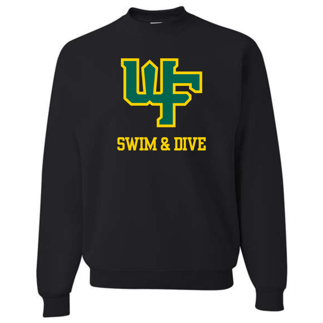 Fleece Crew Neck Sweatshirt (Customized) - West Forsyth (NC)
