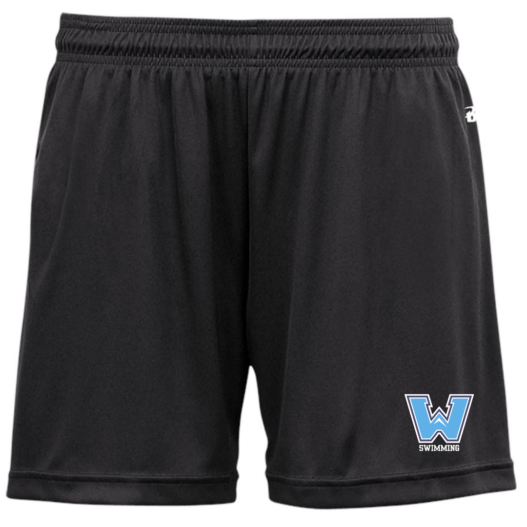 Unisex B-Core 5" Pocketed Shorts (Customized) - Watauga High School