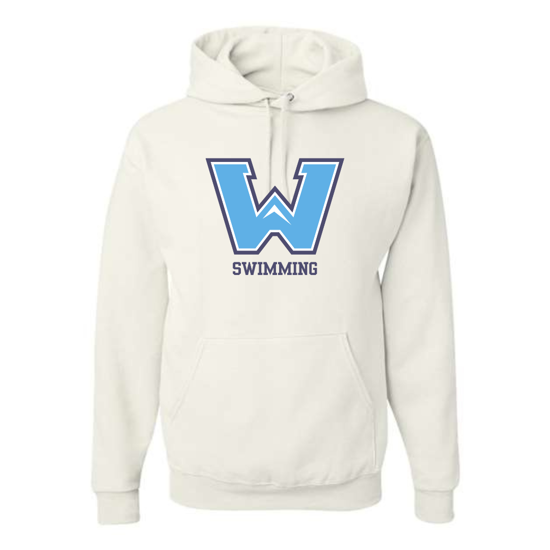 Medium Weight Unisex Hooded Sweatshirt (Customized) - Watauga High School
