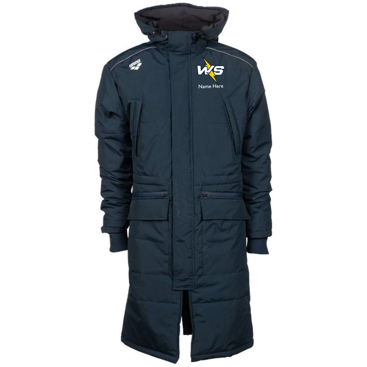 Arena Team Parka (Embroidered) - Wellington Storm