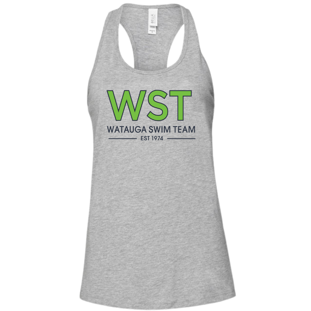 Ladies Racerback Flowy Tank (Customized) - Watauga