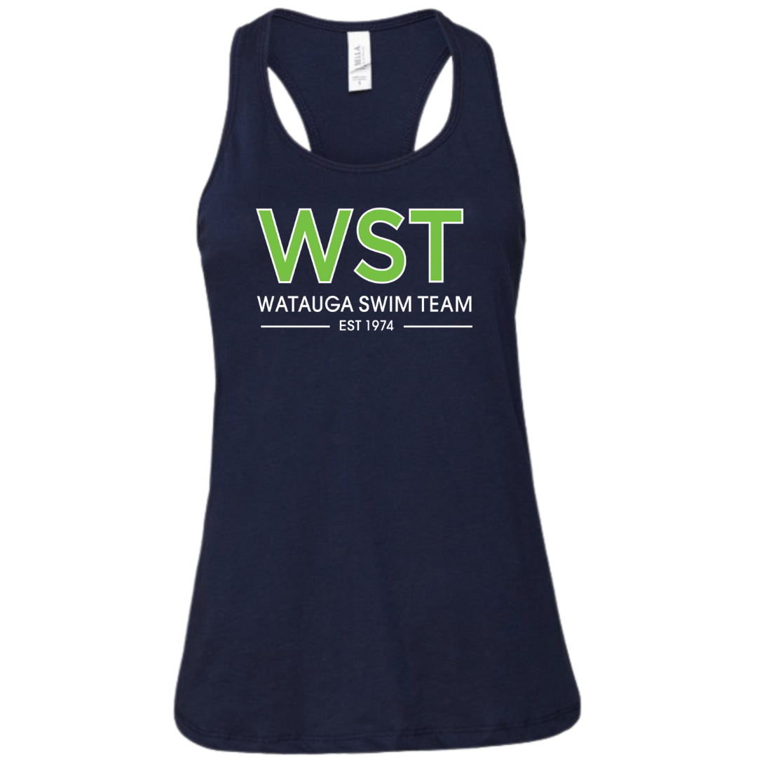 Ladies Racerback Flowy Tank (Customized) - Watauga