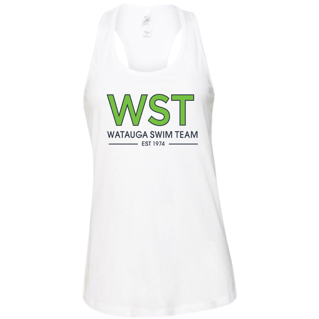 Ladies Racerback Flowy Tank (Customized) - Watauga