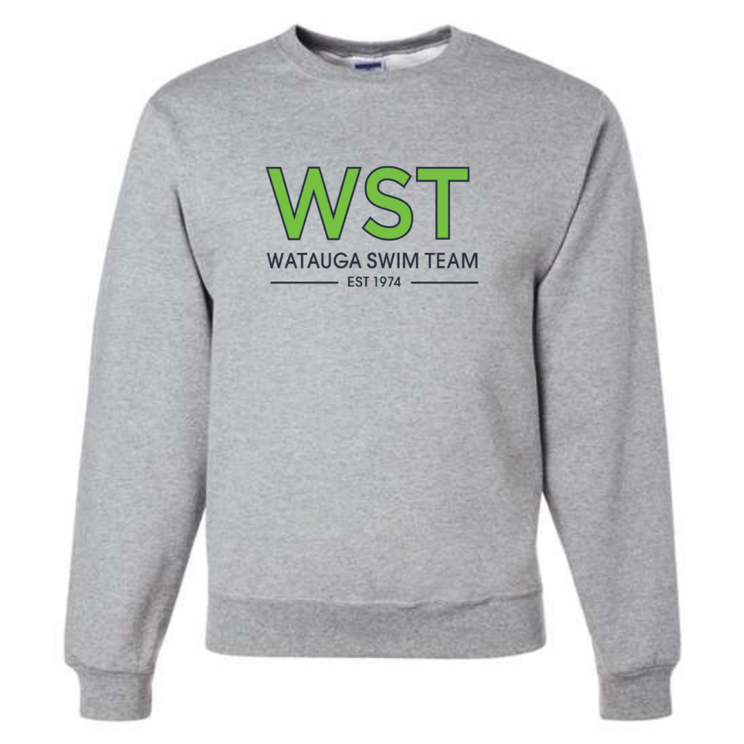 Fleece Crew Neck Sweatshirt (Customized) - Watauga