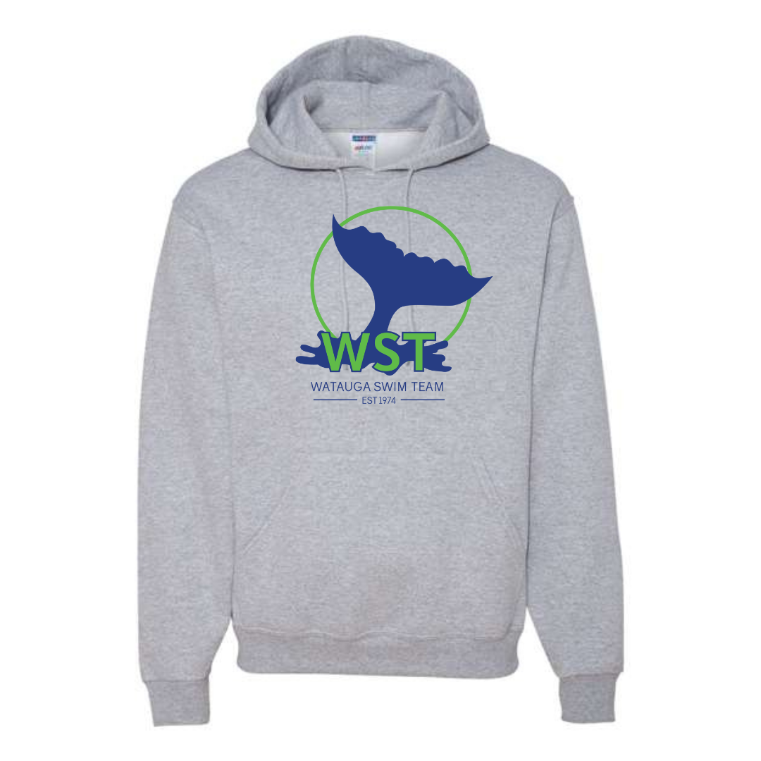 Medium Weight Unisex Hooded Sweatshirt (Customized) Logo 2 - Watauga