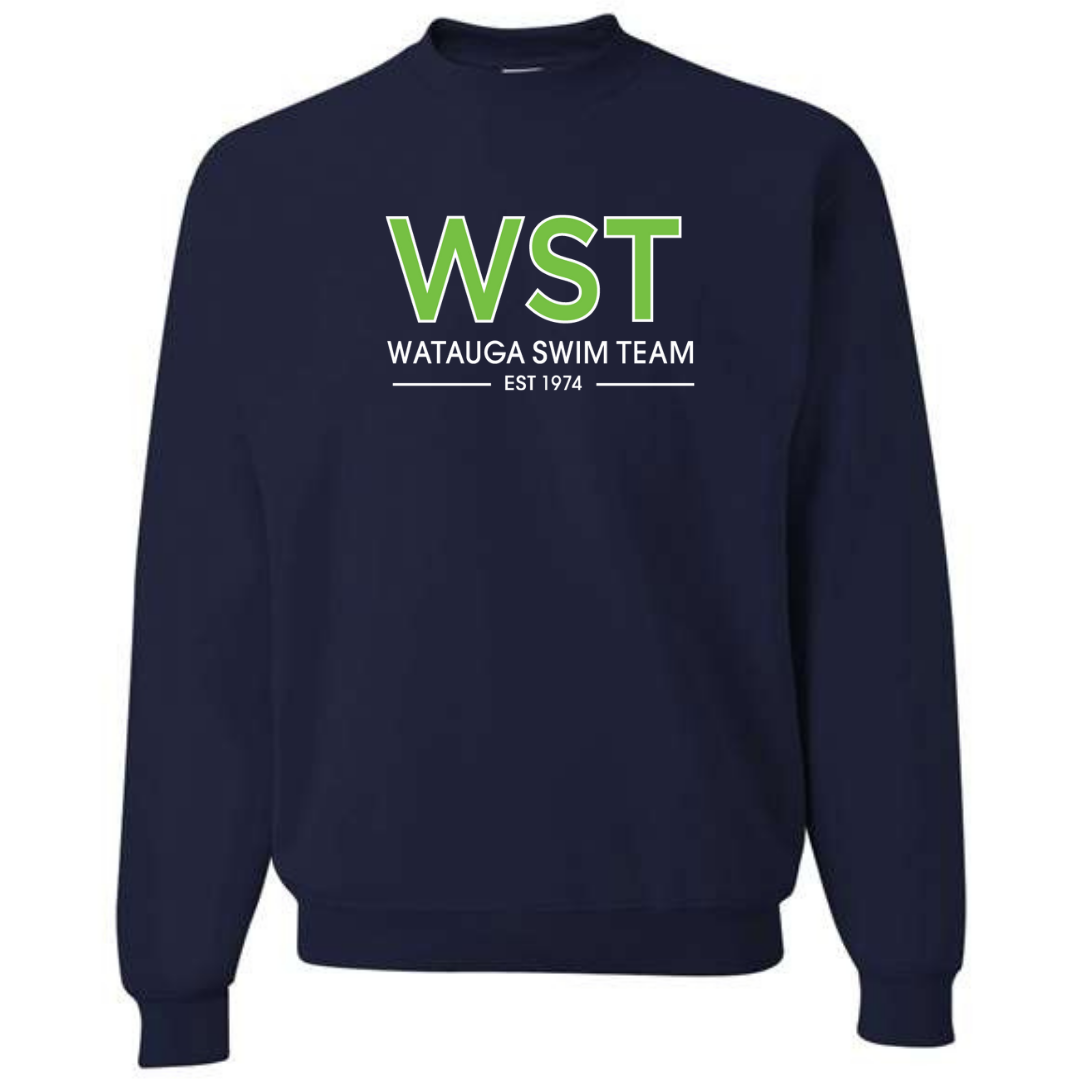 Fleece Crew Neck Sweatshirt (Customized) - Watauga
