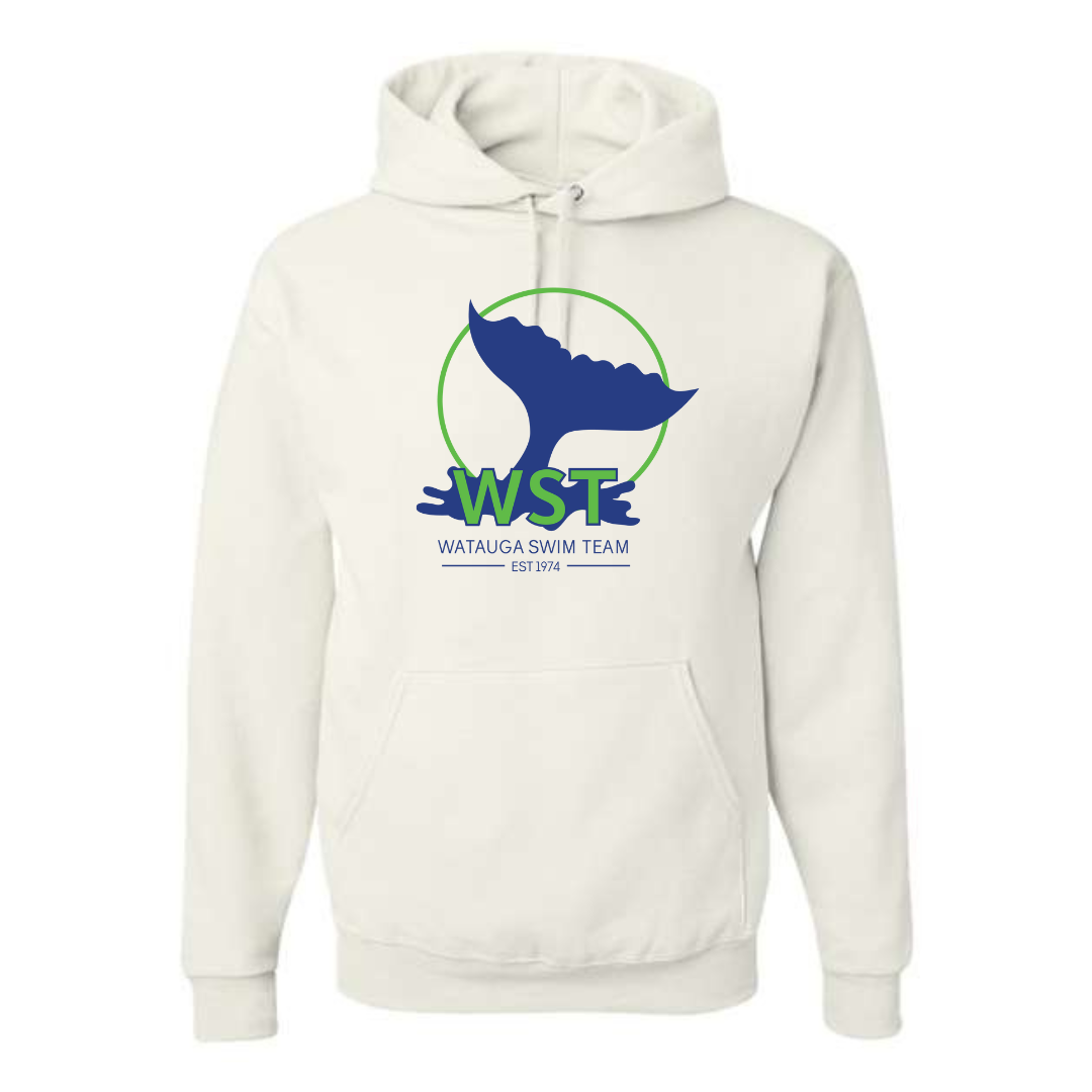 Medium Weight Unisex Hooded Sweatshirt (Customized) Logo 2 - Watauga